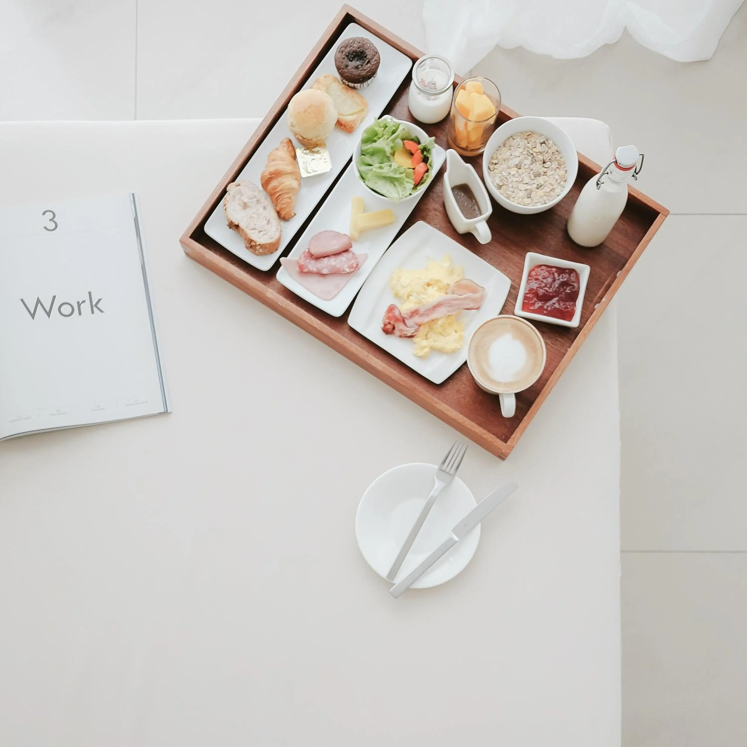 Continental breakfast in Fusion Suites Da Nang