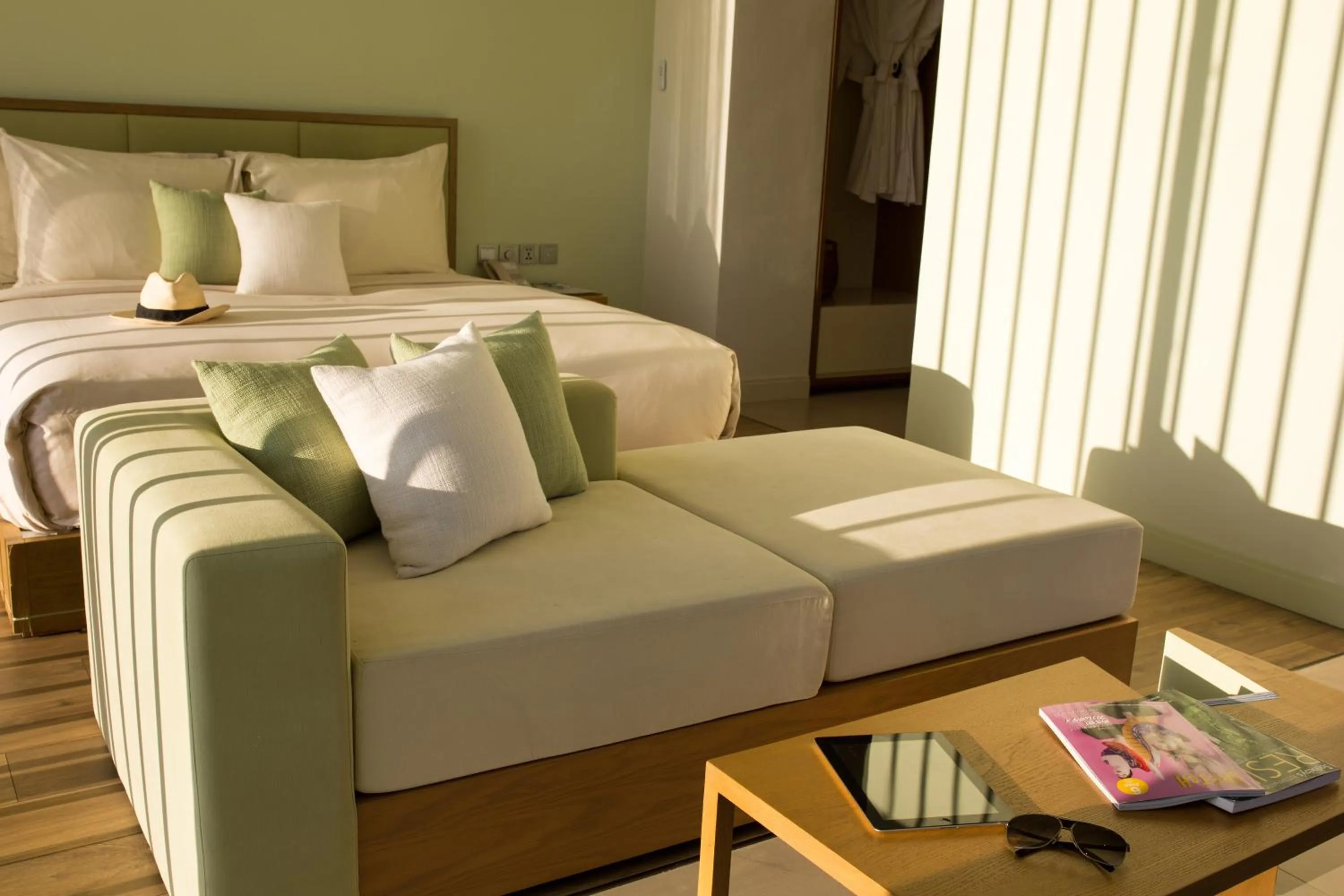 Bed in Fusion Suites Da Nang