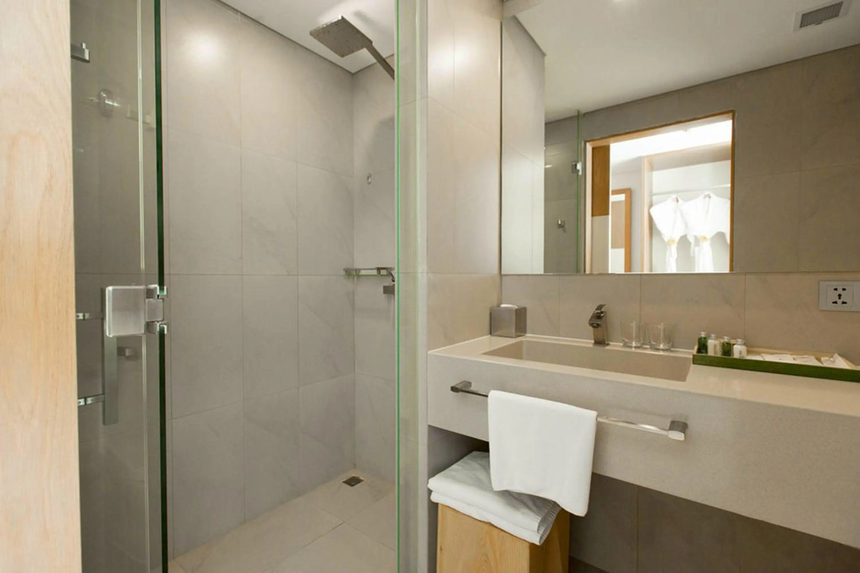 Bathroom in Fusion Suites Da Nang