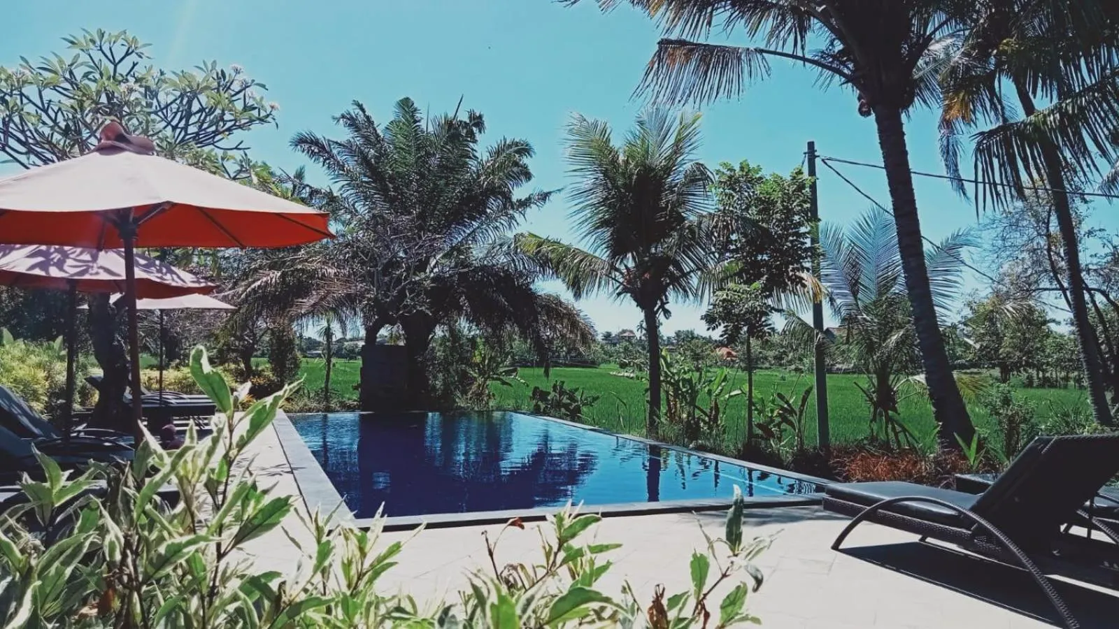 Swimming pool in Pandawa Village