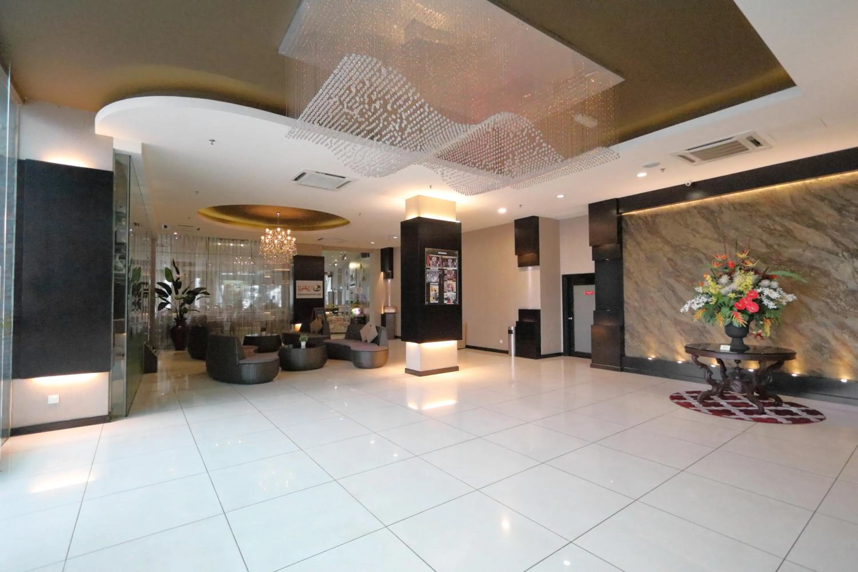Lobby or reception in The Guest Hotel & Spa