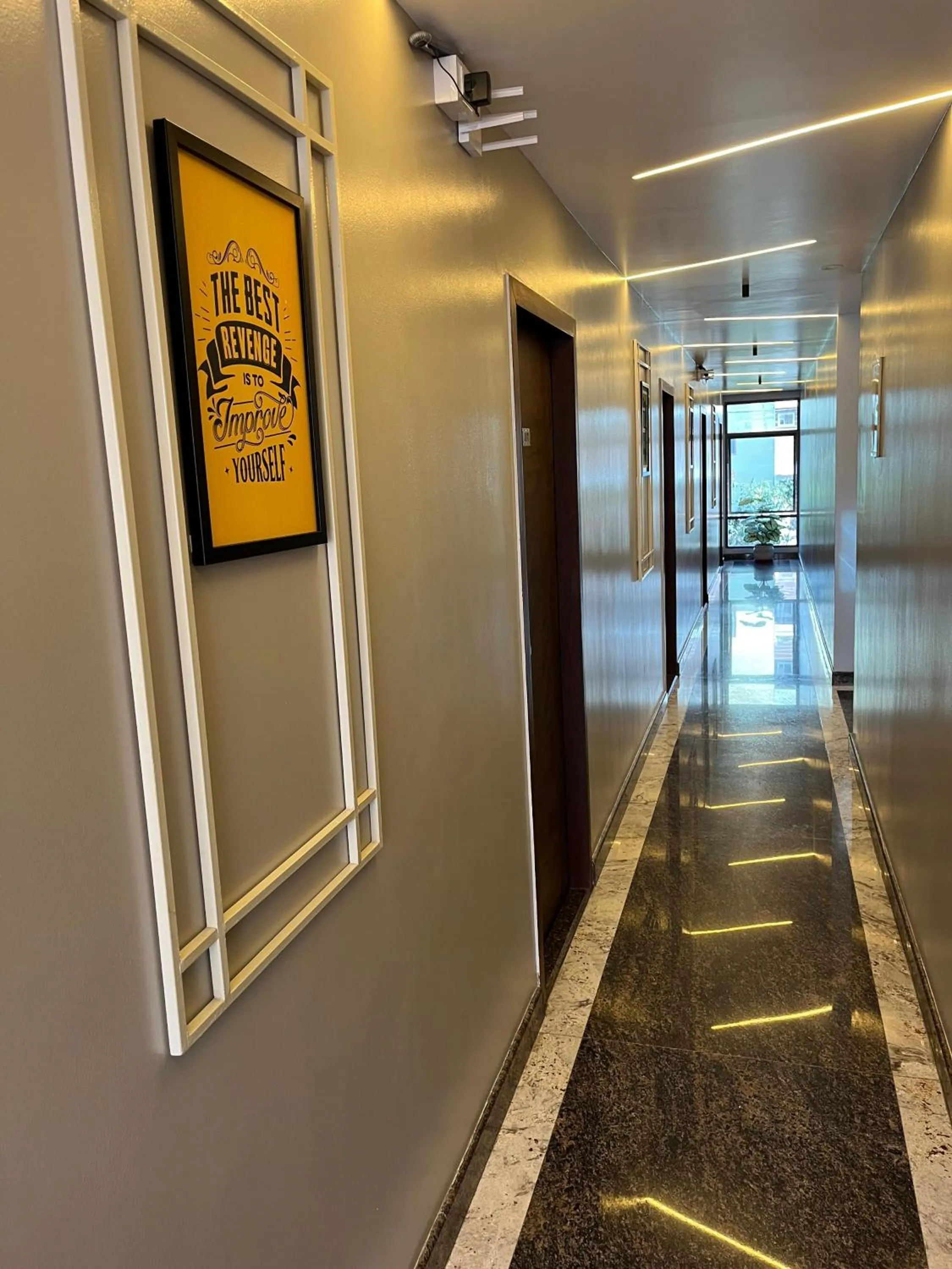 Floor plan in LG Signature Suites kalyannagar