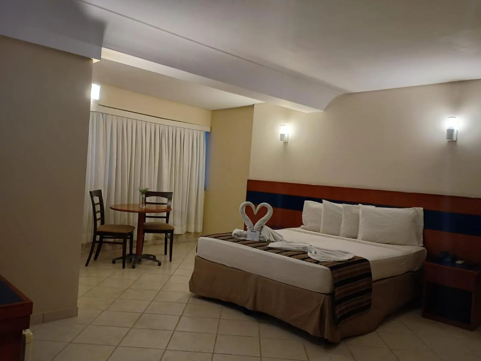 Bed in Costa do Mar Hotel