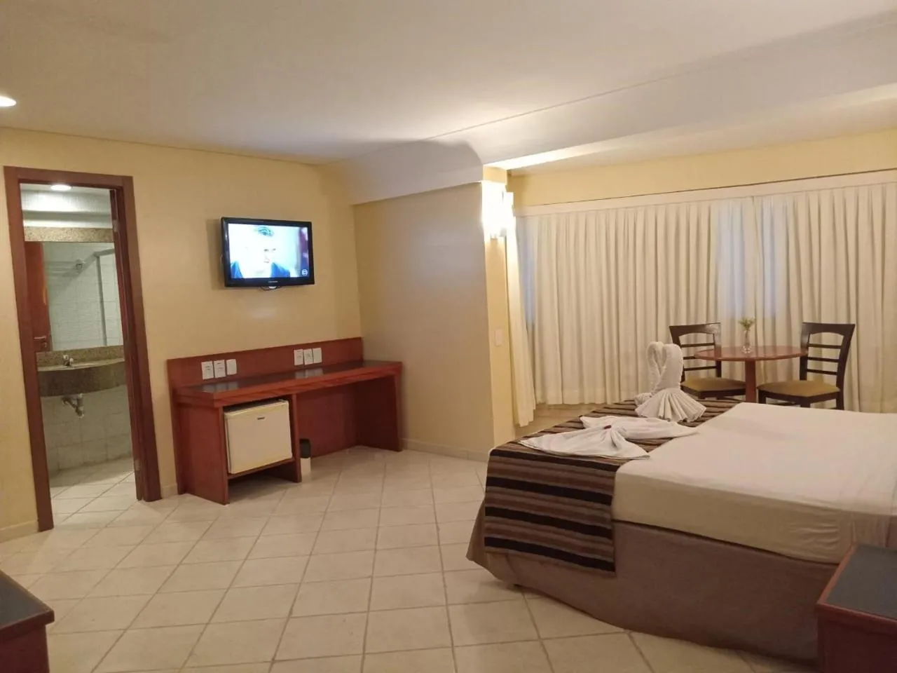 Bed in Costa do Mar Hotel