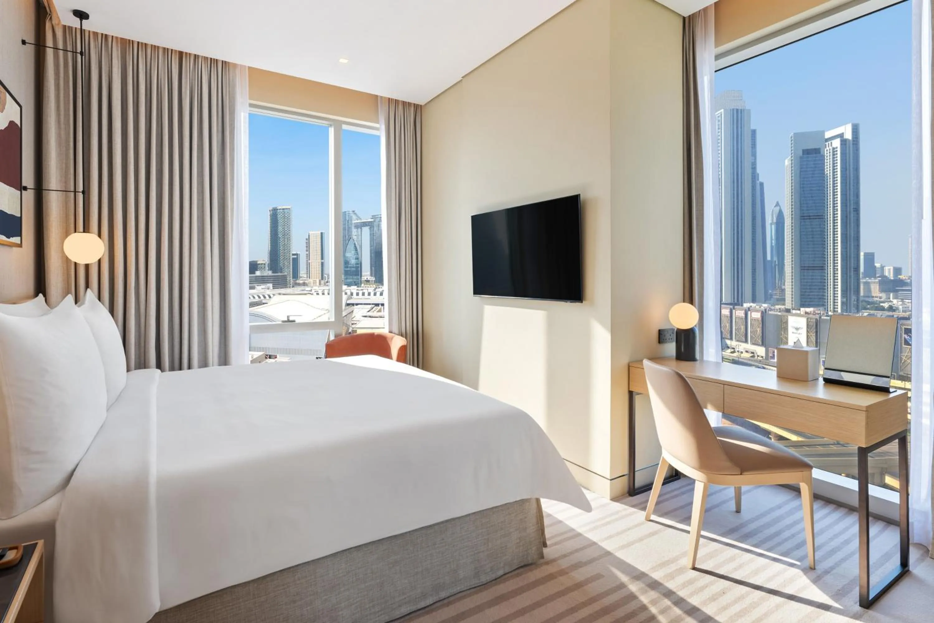 Bedroom, Bed in Vida Dubai Mall