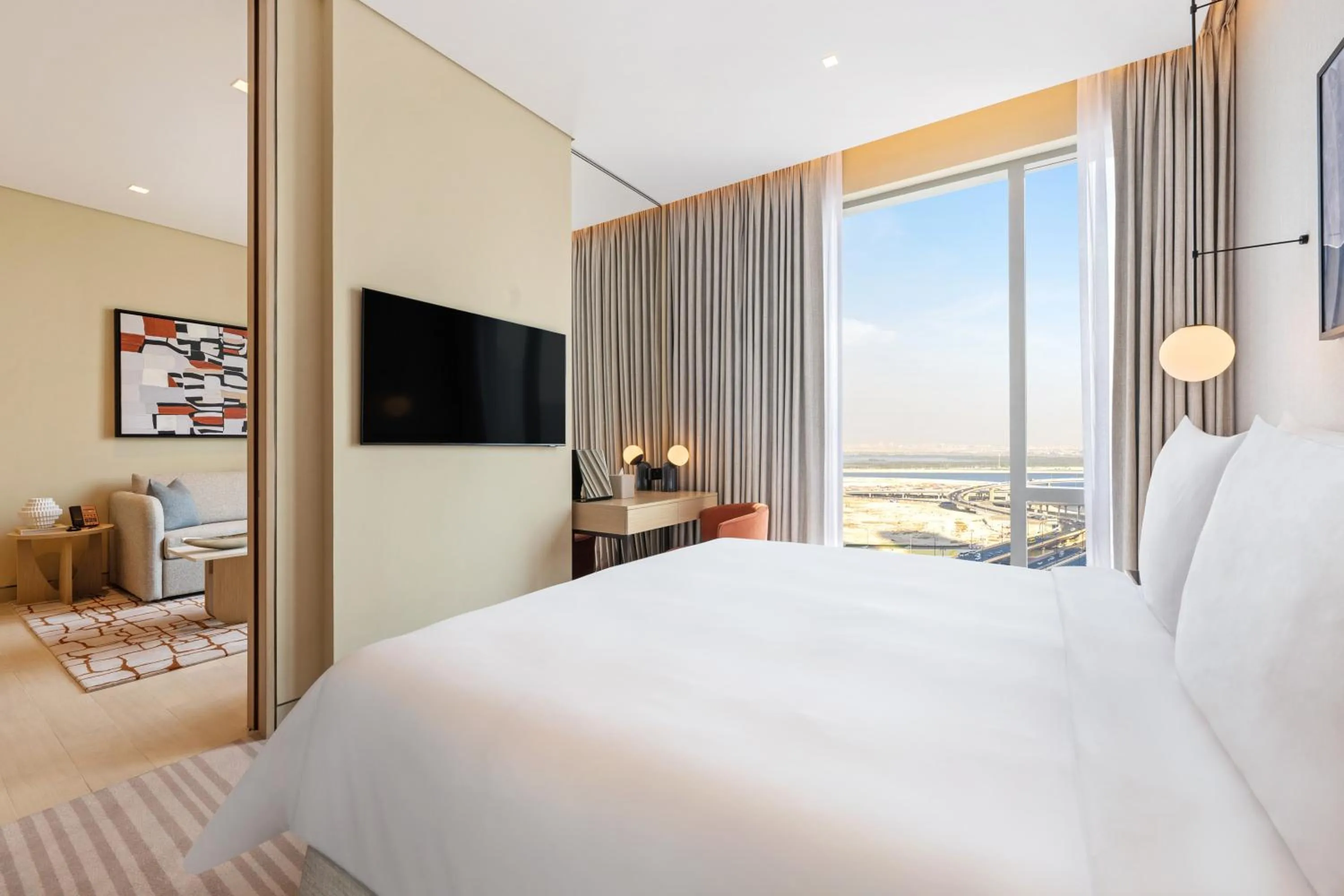 Bedroom, Bed in Vida Dubai Mall