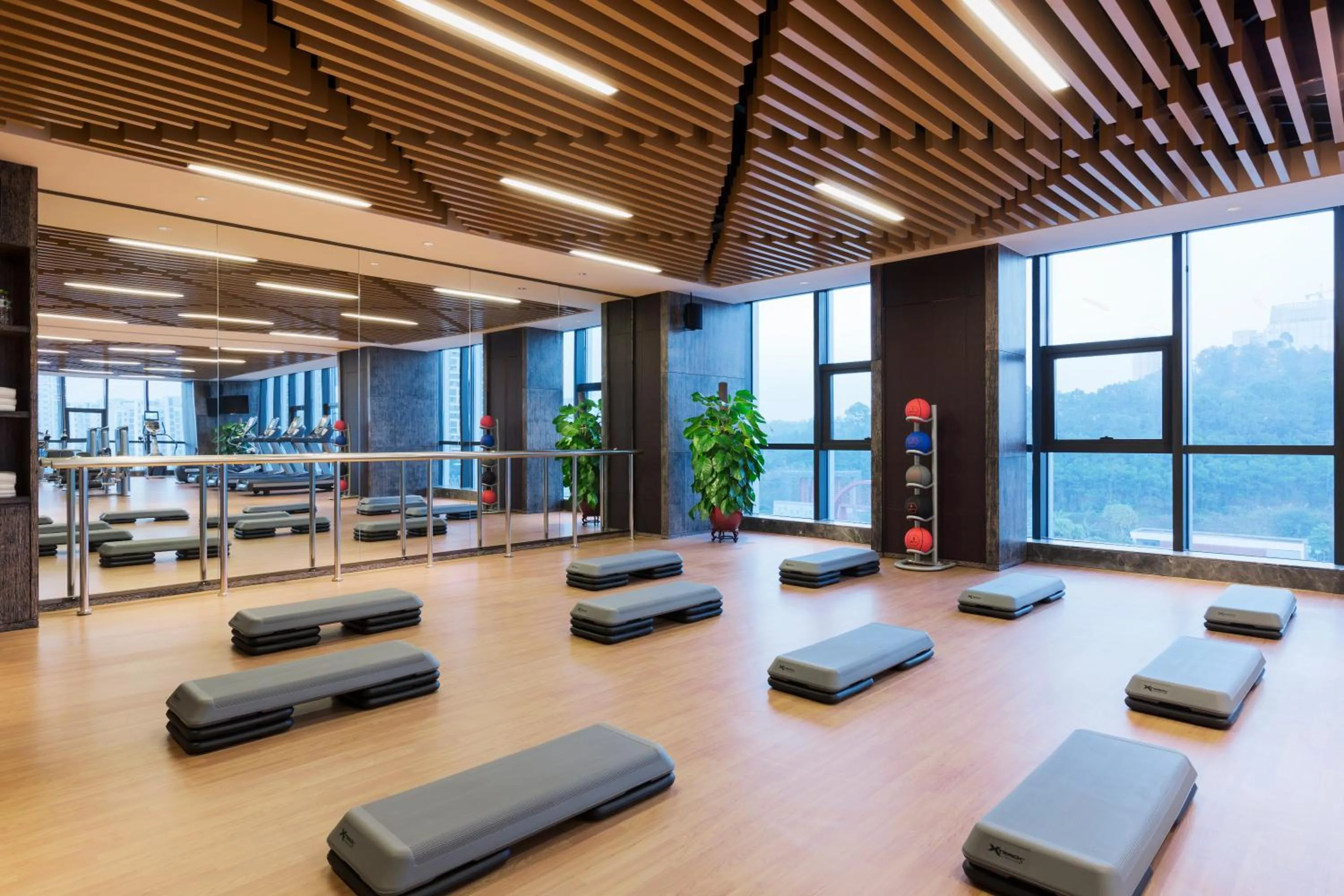 Fitness centre/facilities in Wanda Realm Jiangmen