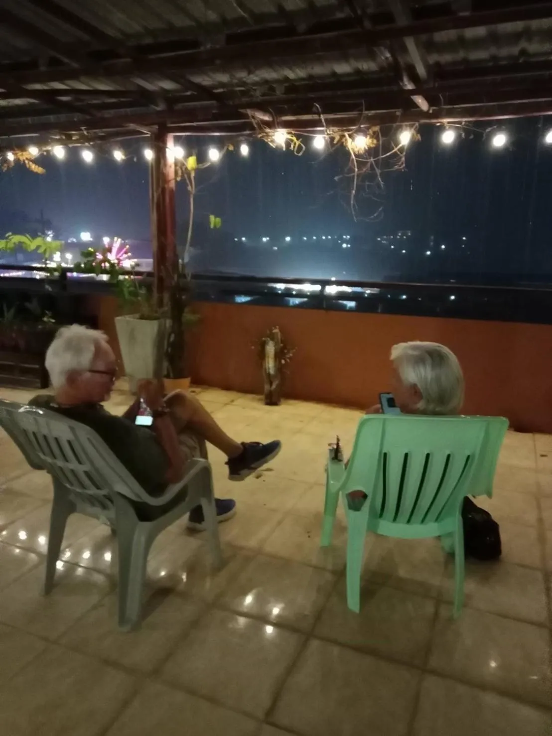 Patio in The Atnal Lanta Budget and Eco Friendly hotel in Koh Lanta