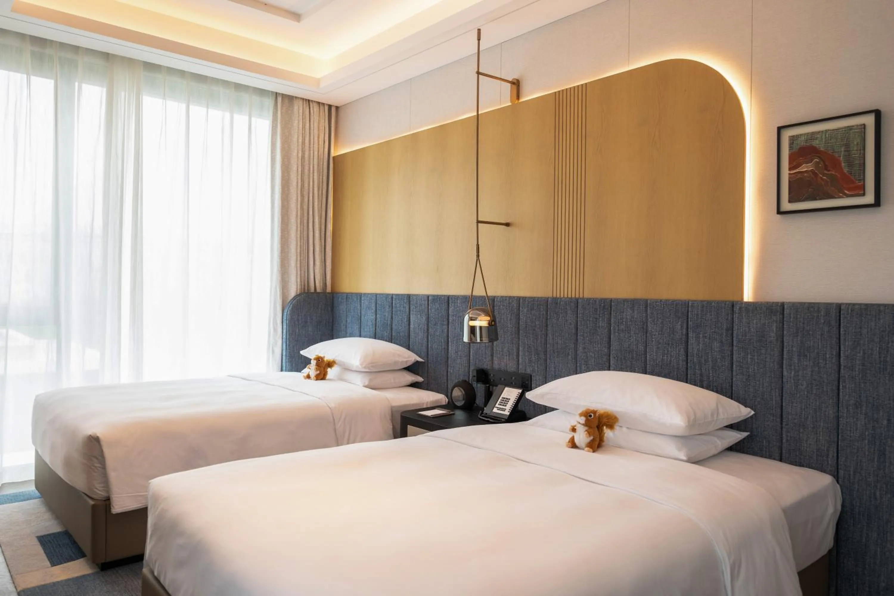 Bed in Hyatt Regency Huangshan Hengjiangwan