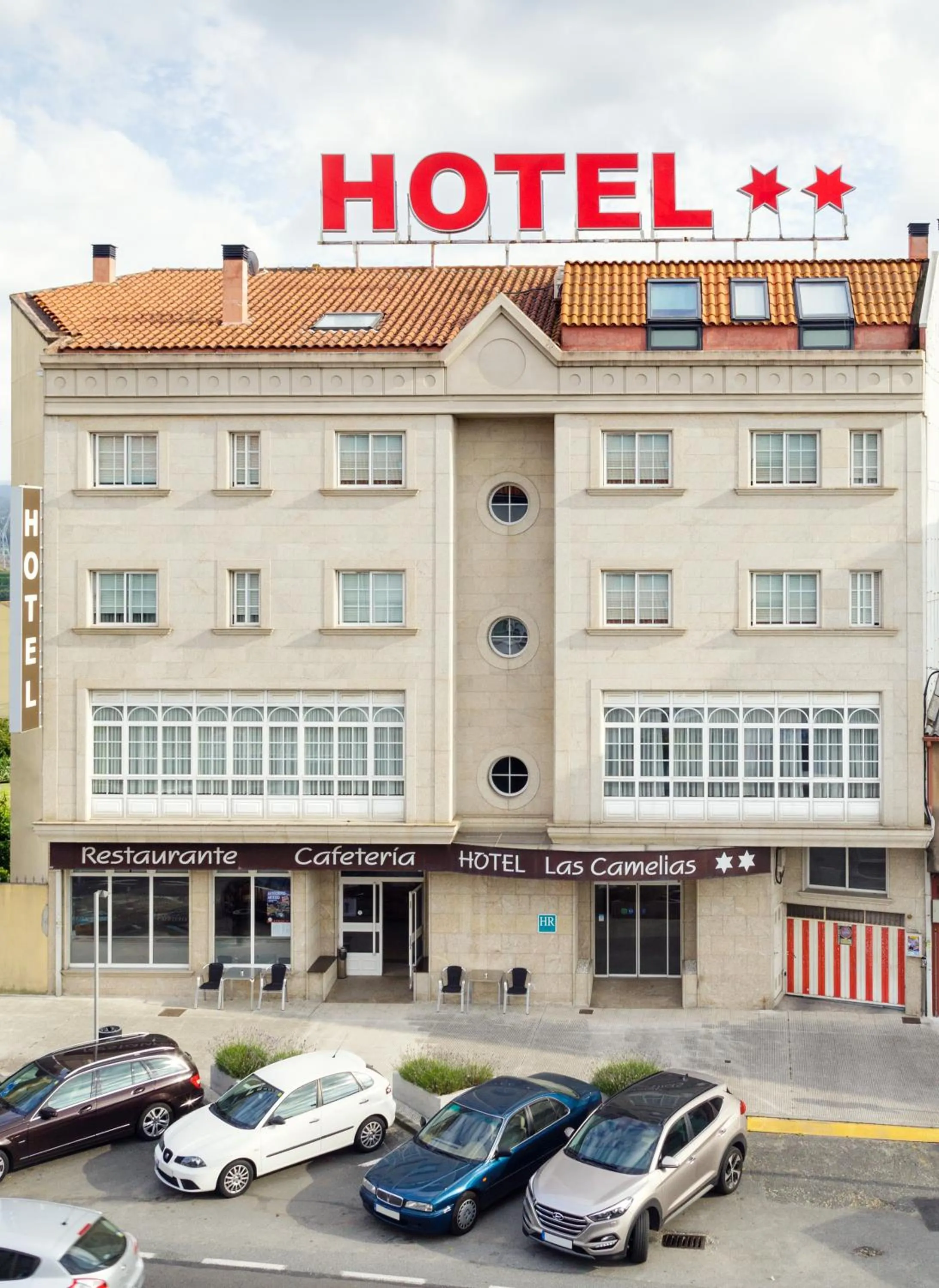 Facade/entrance in Hotel As Camelias