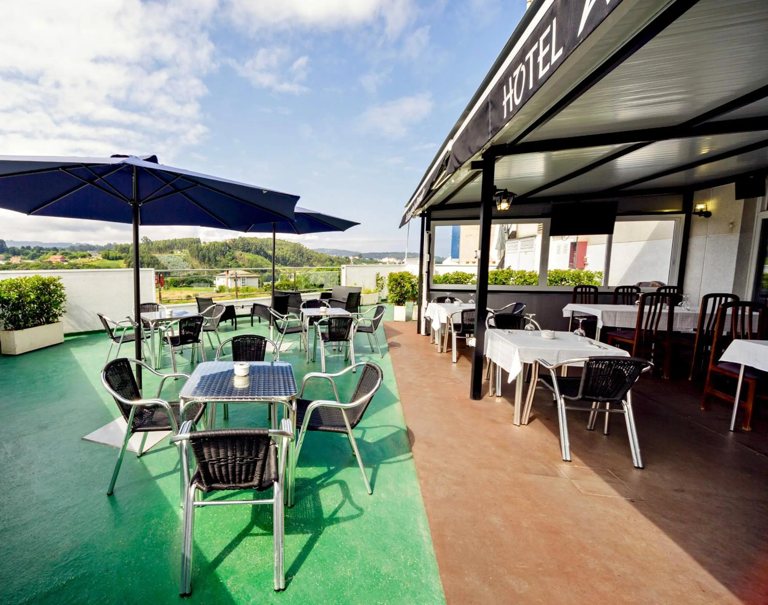Balcony/Terrace in Hotel As Camelias