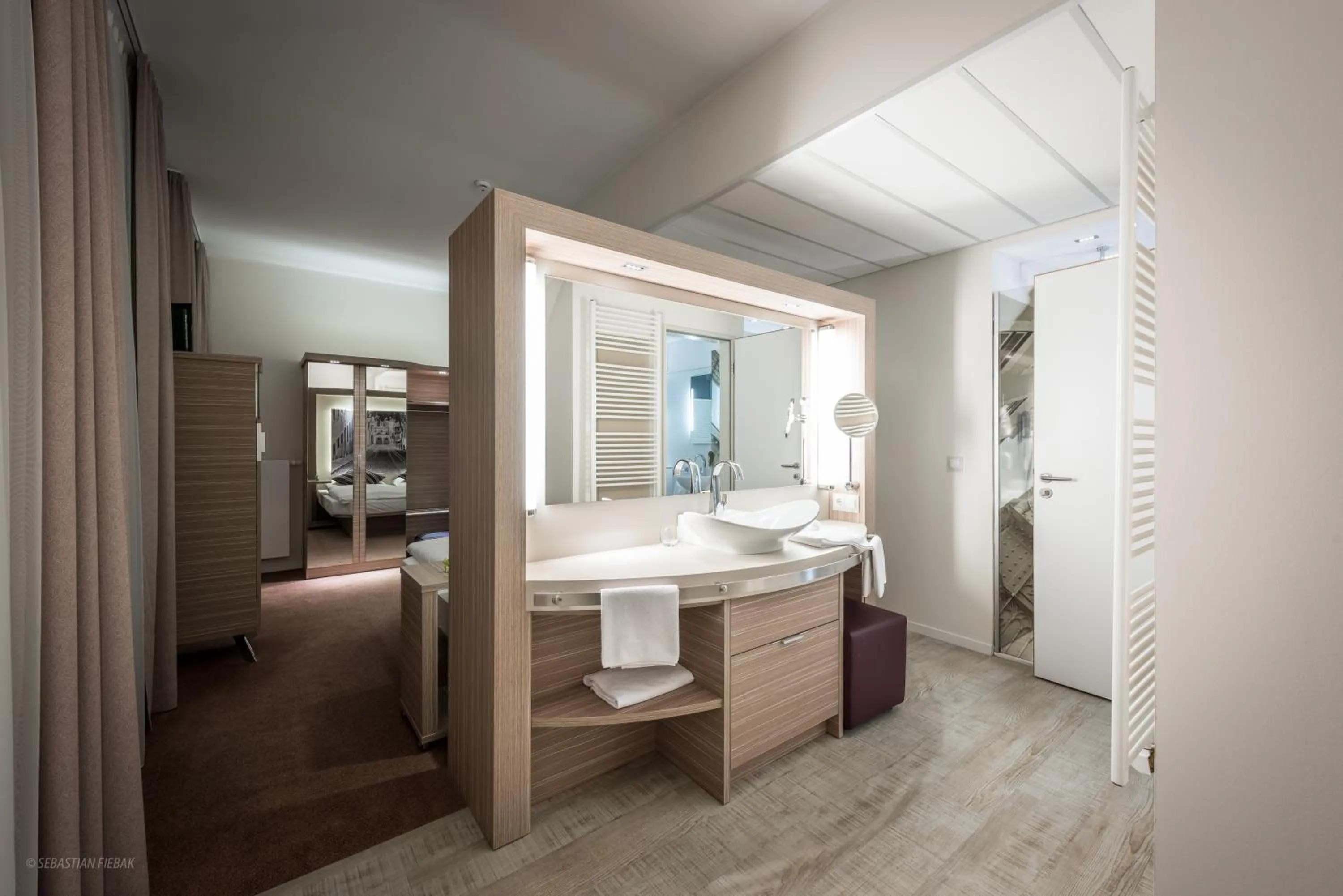 Bathroom in Arkadenhaus - Hotel Freiherr von Schwarzenberg