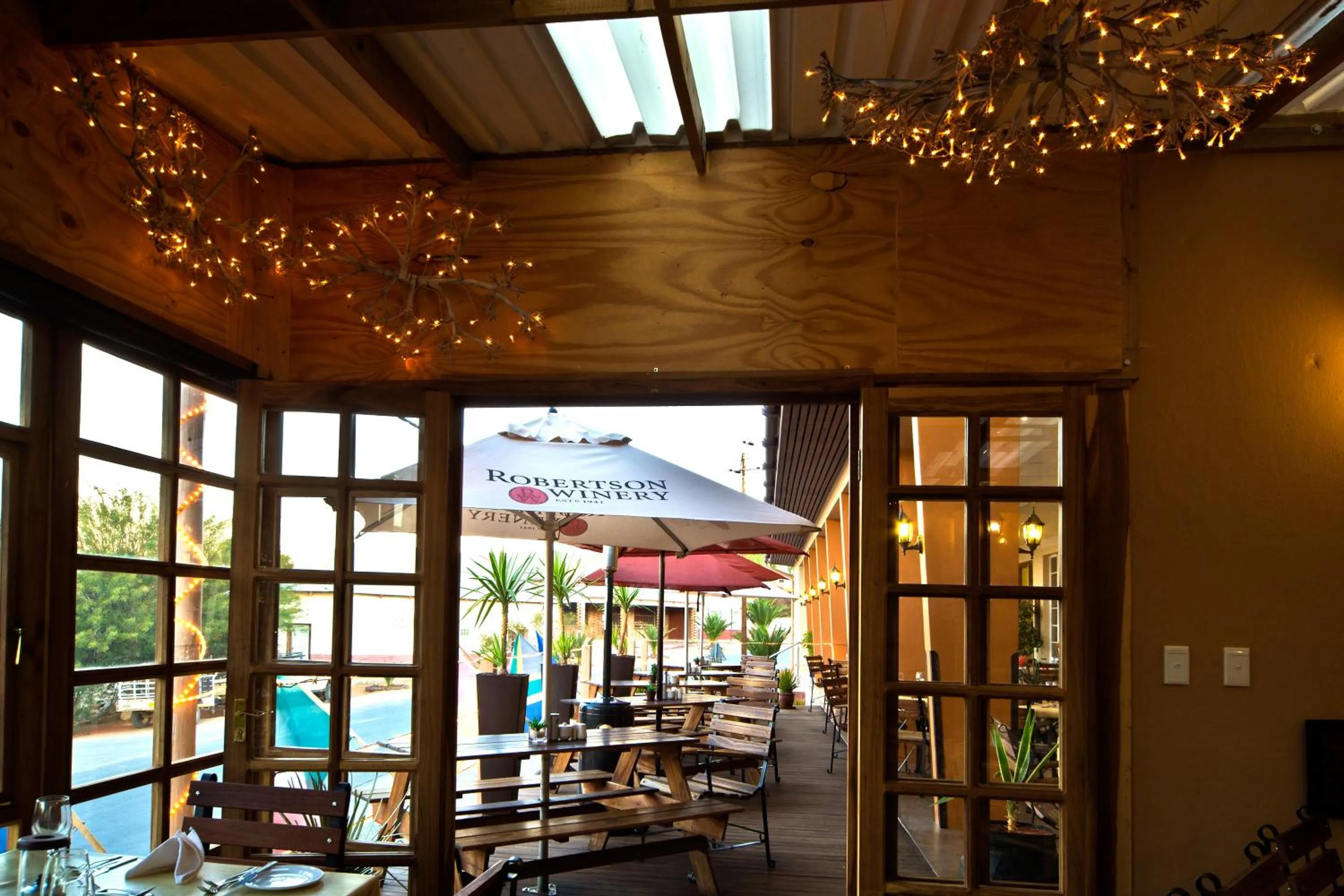 Balcony/Terrace in Bahnhof Hotel Aus