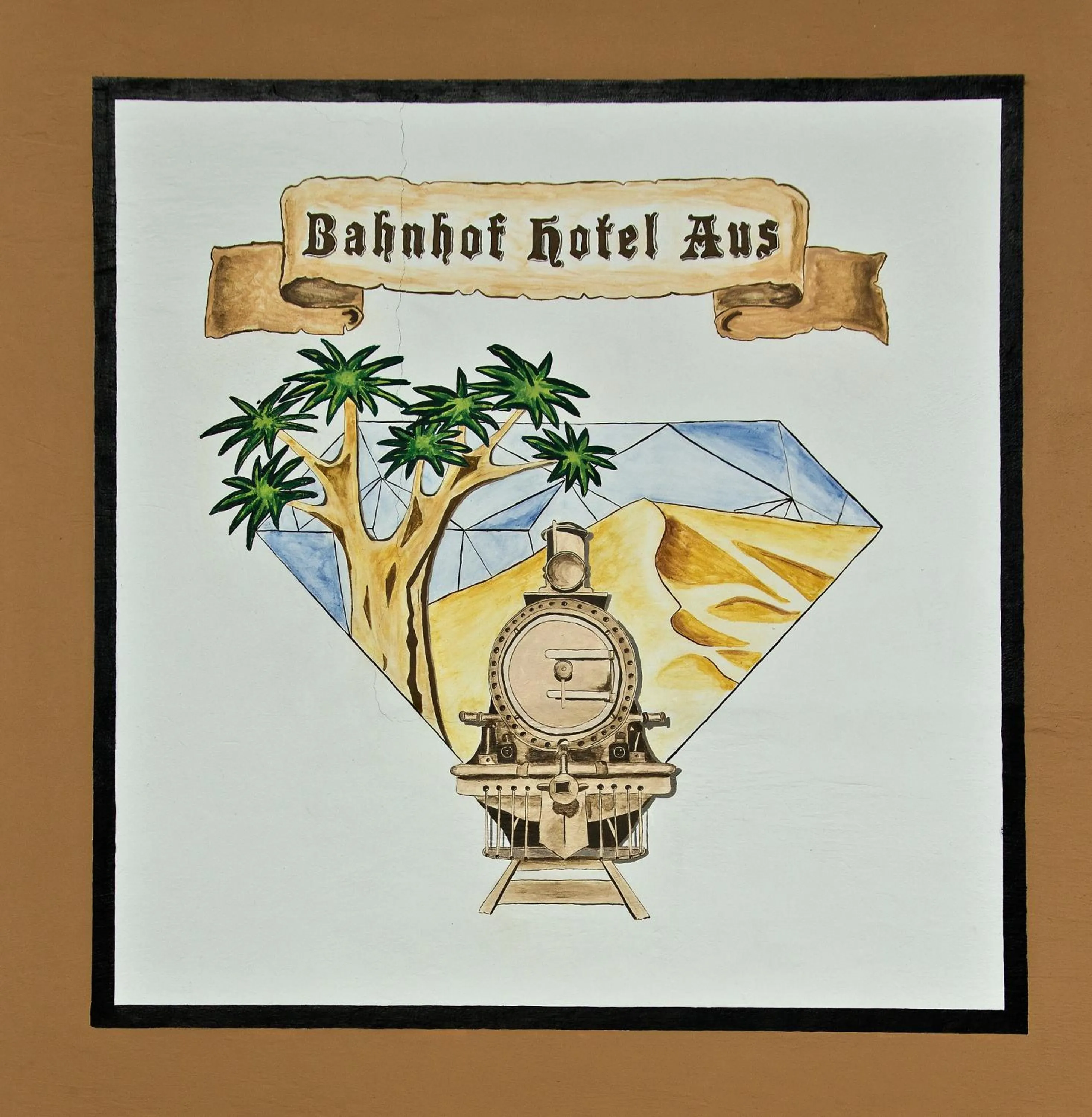 Property logo or sign in Bahnhof Hotel Aus