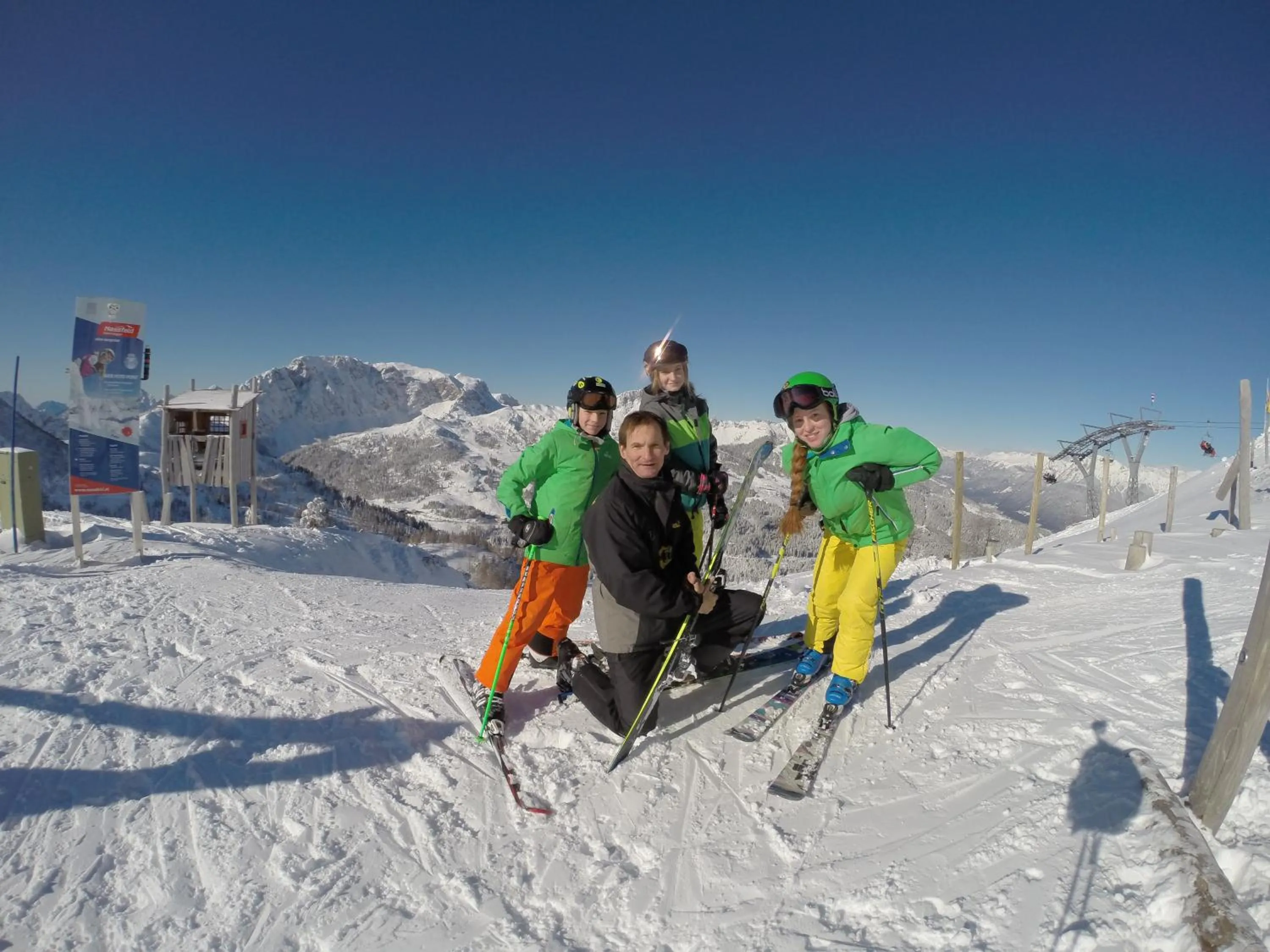 Skiing in nawu apartments & Restaurant