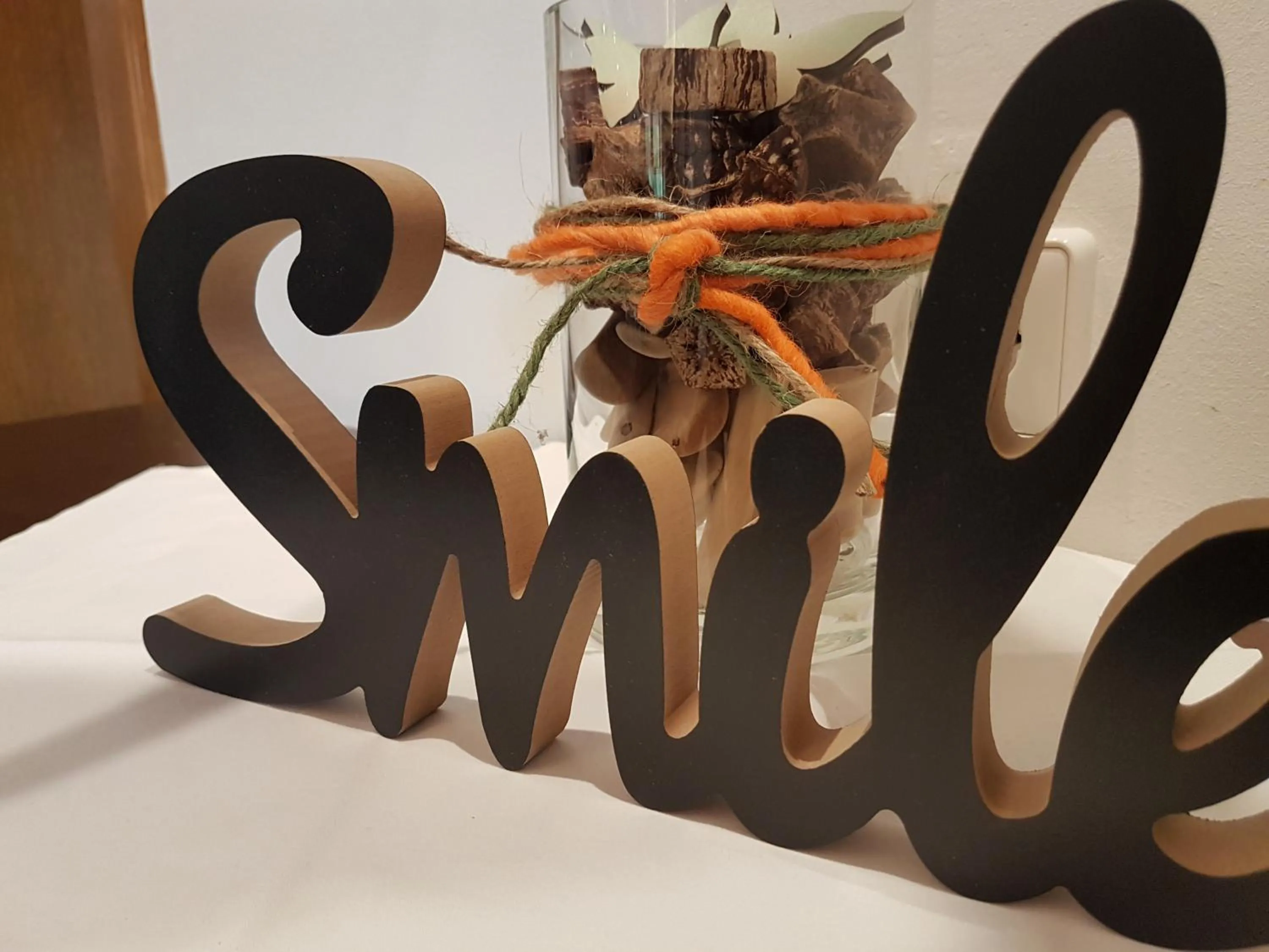 Decorative detail in nawu apartments & Restaurant