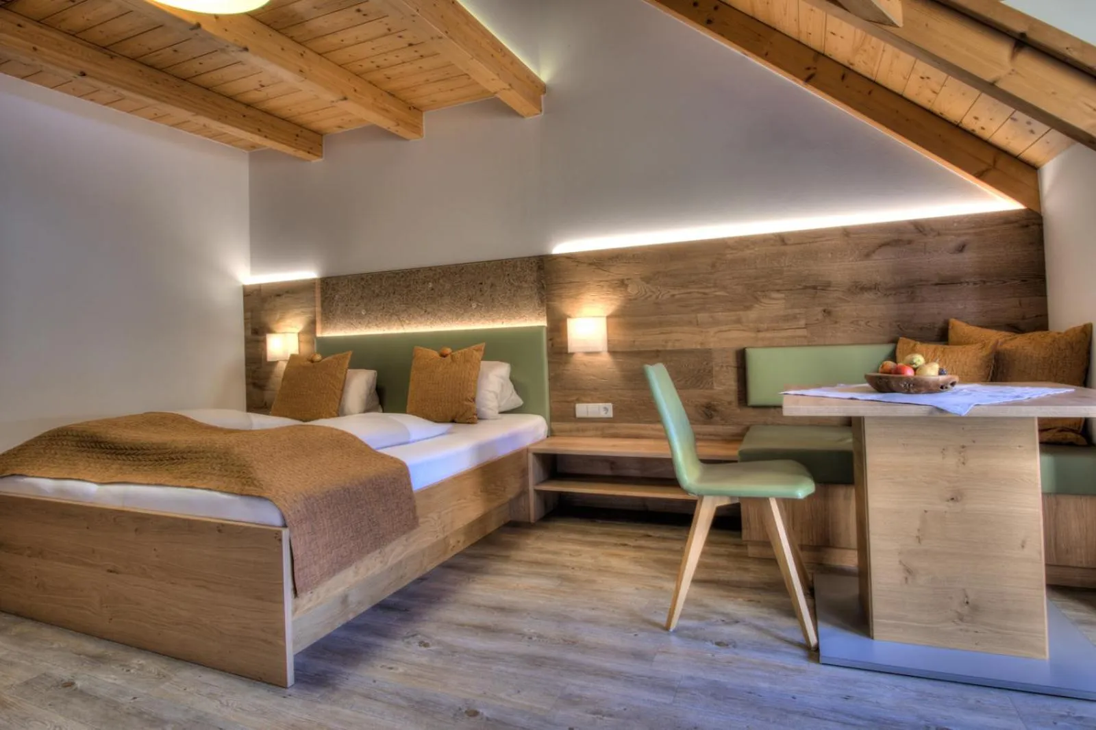 Bed in nawu apartments & Restaurant