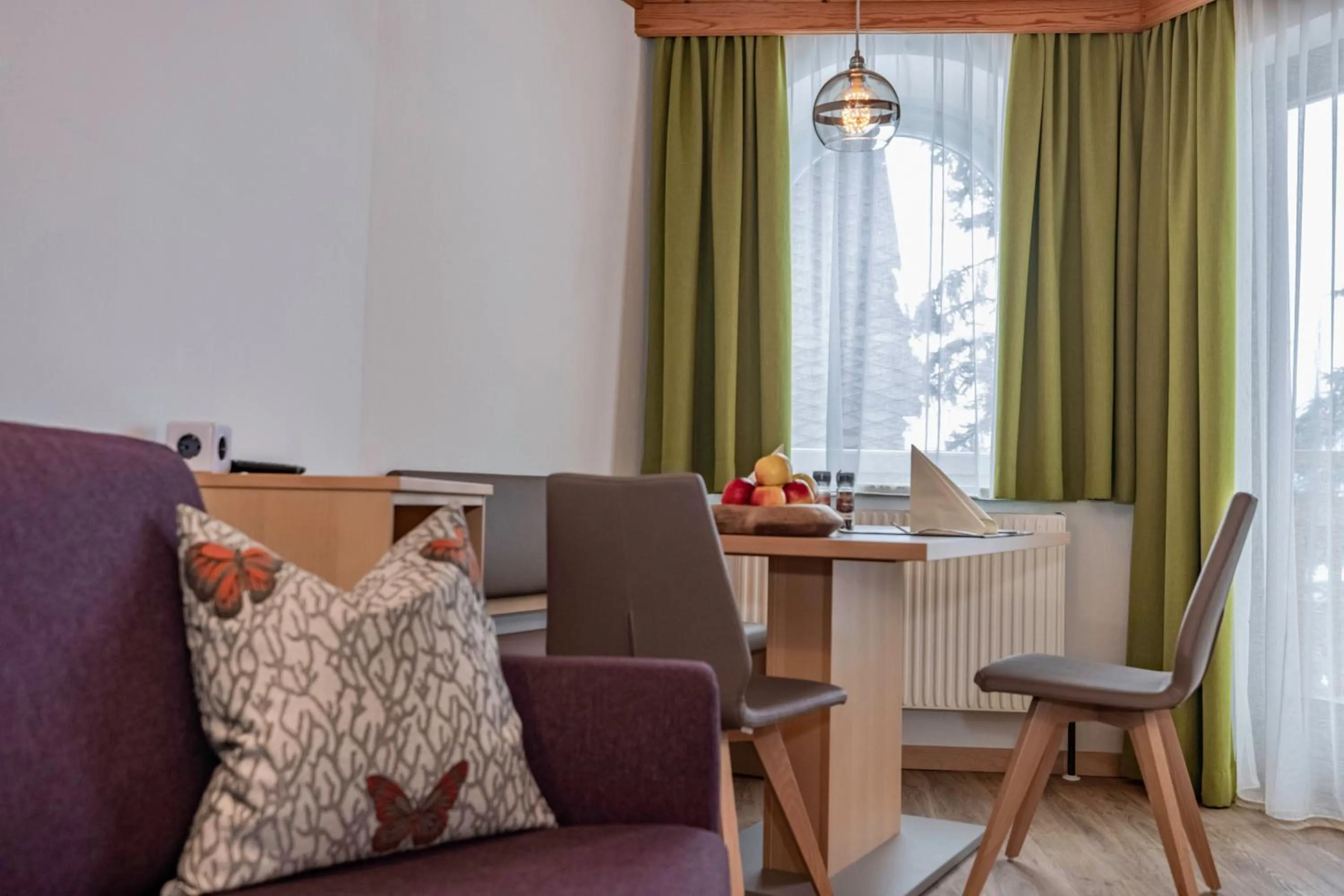 Dining area in nawu apartments & Restaurant