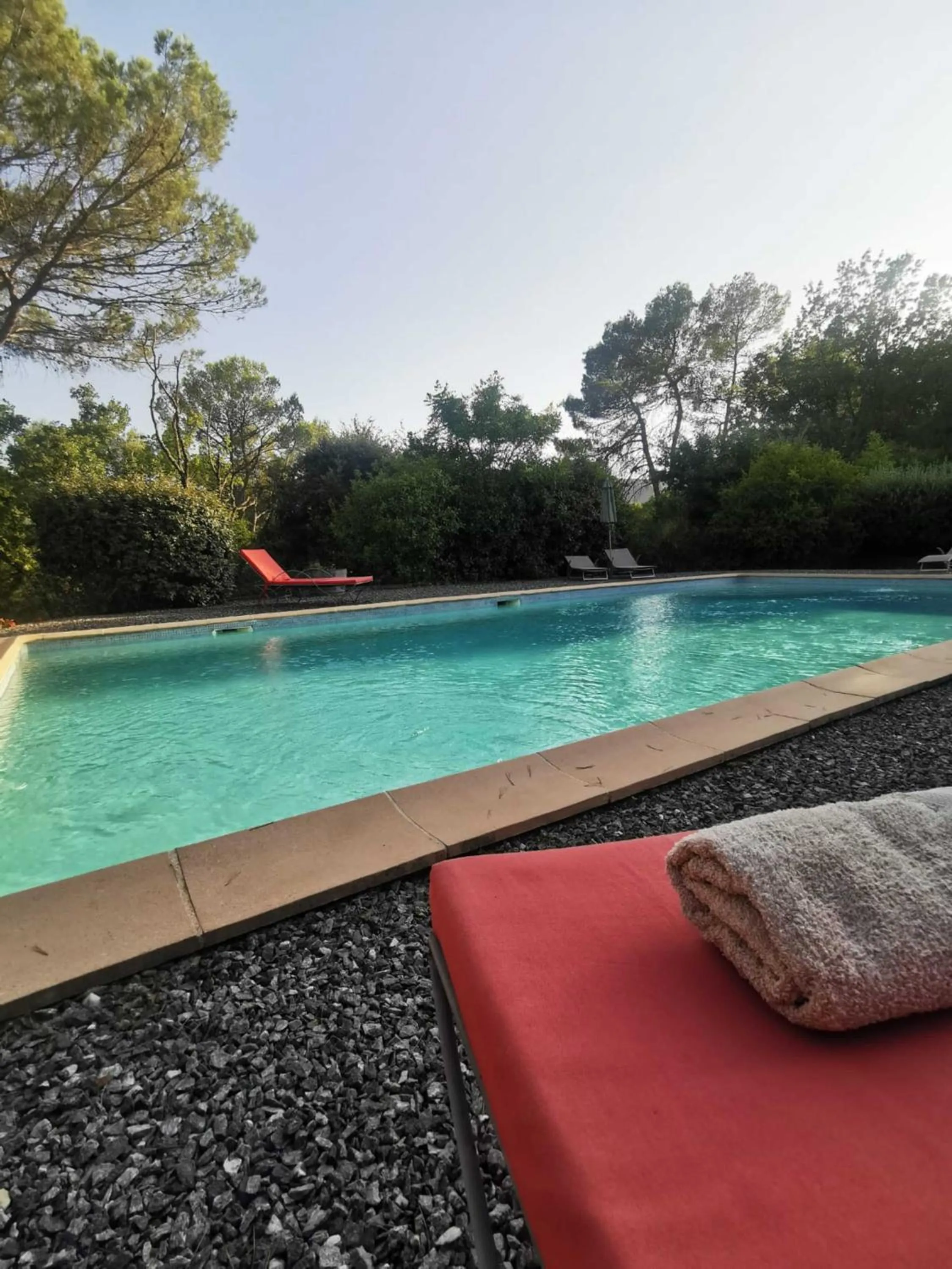 Swimming pool in Bastide Saint Bernard