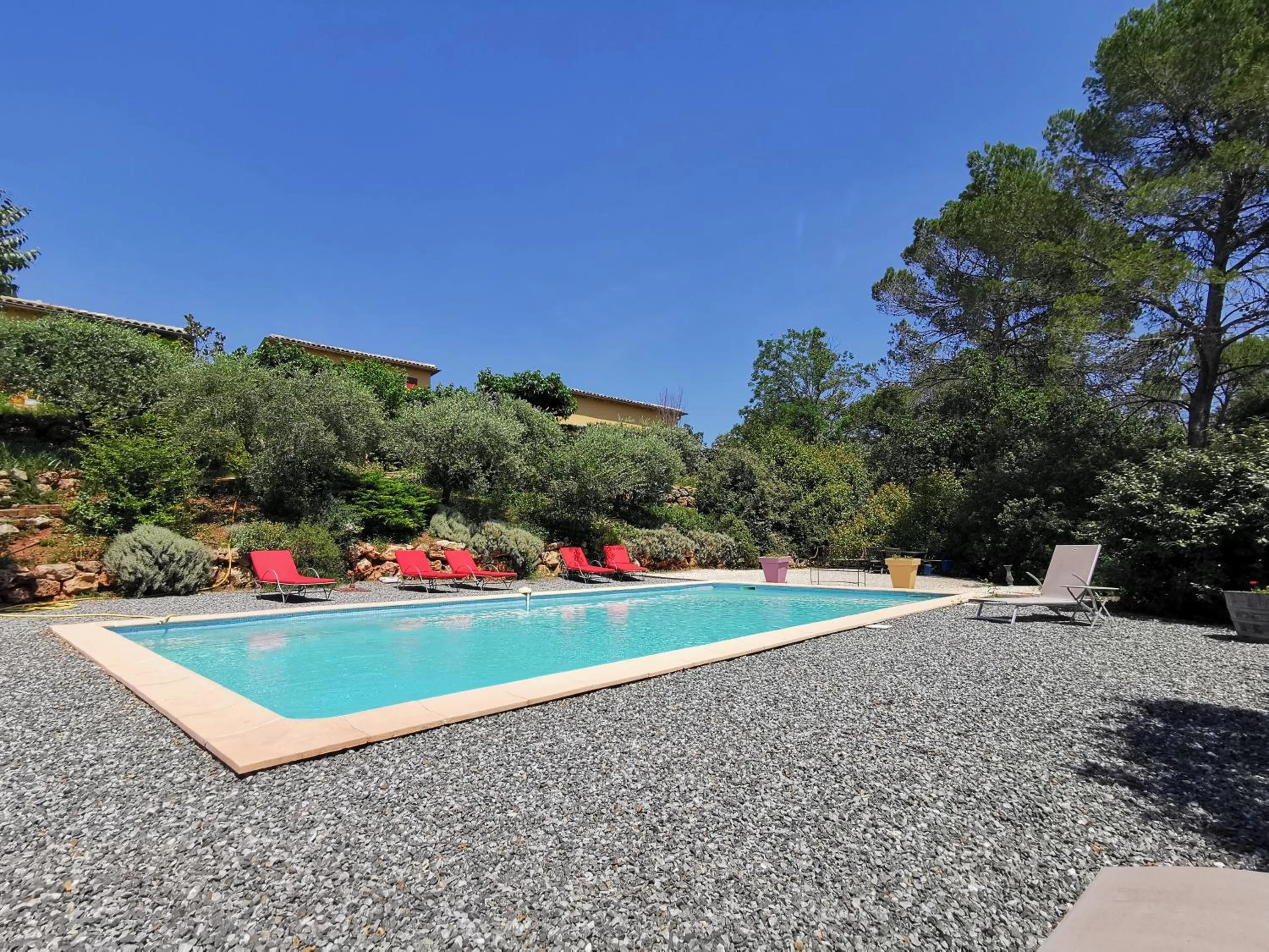 Swimming pool in Bastide Saint Bernard