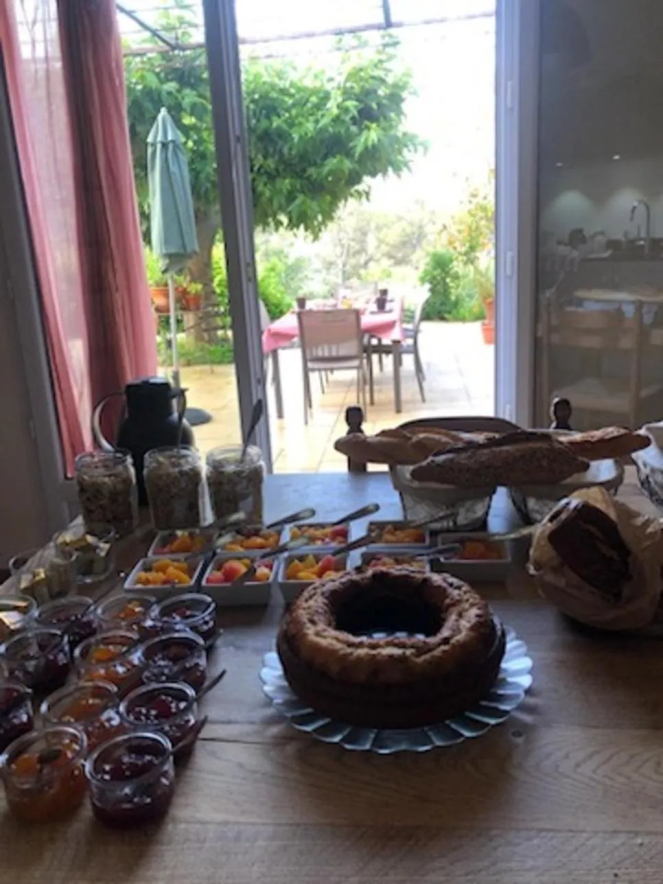 Breakfast in Bastide Saint Bernard