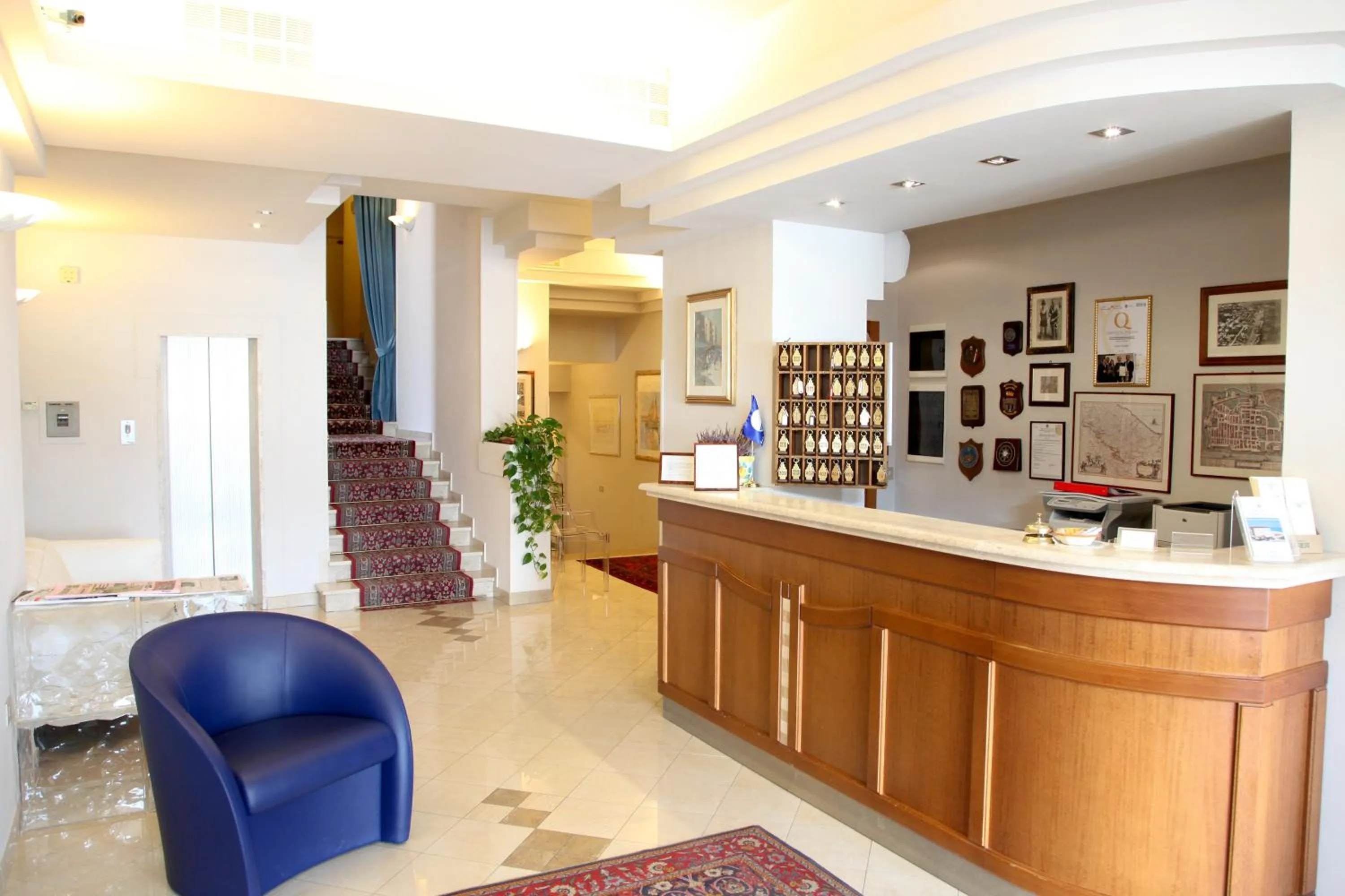 Lobby or reception in Hotel Cristallo