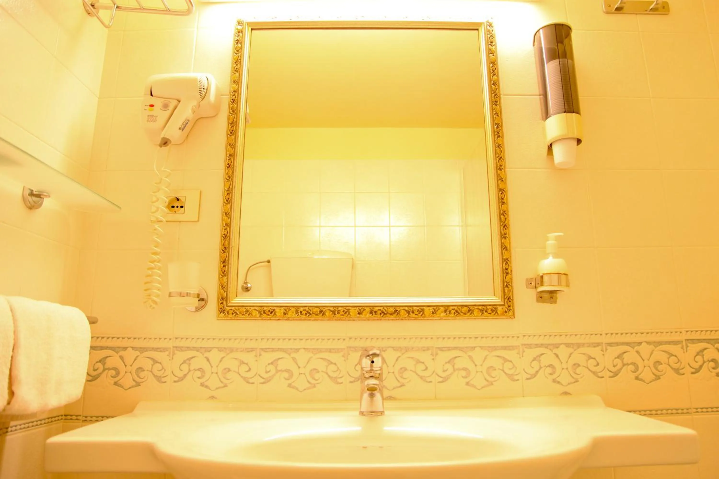 Decorative detail in Hotel Cristallo