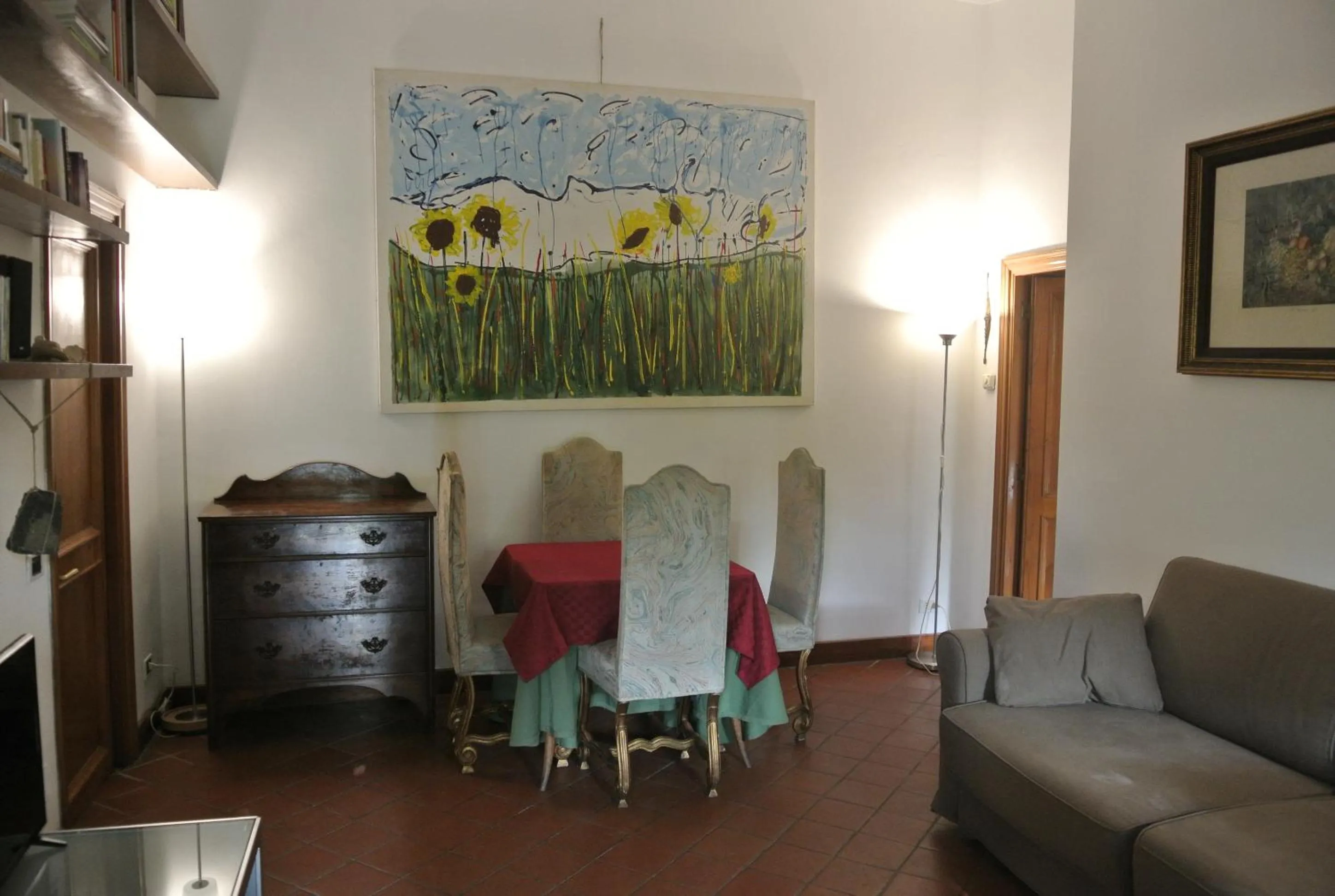 Living room in Appartamento Garden Palatino