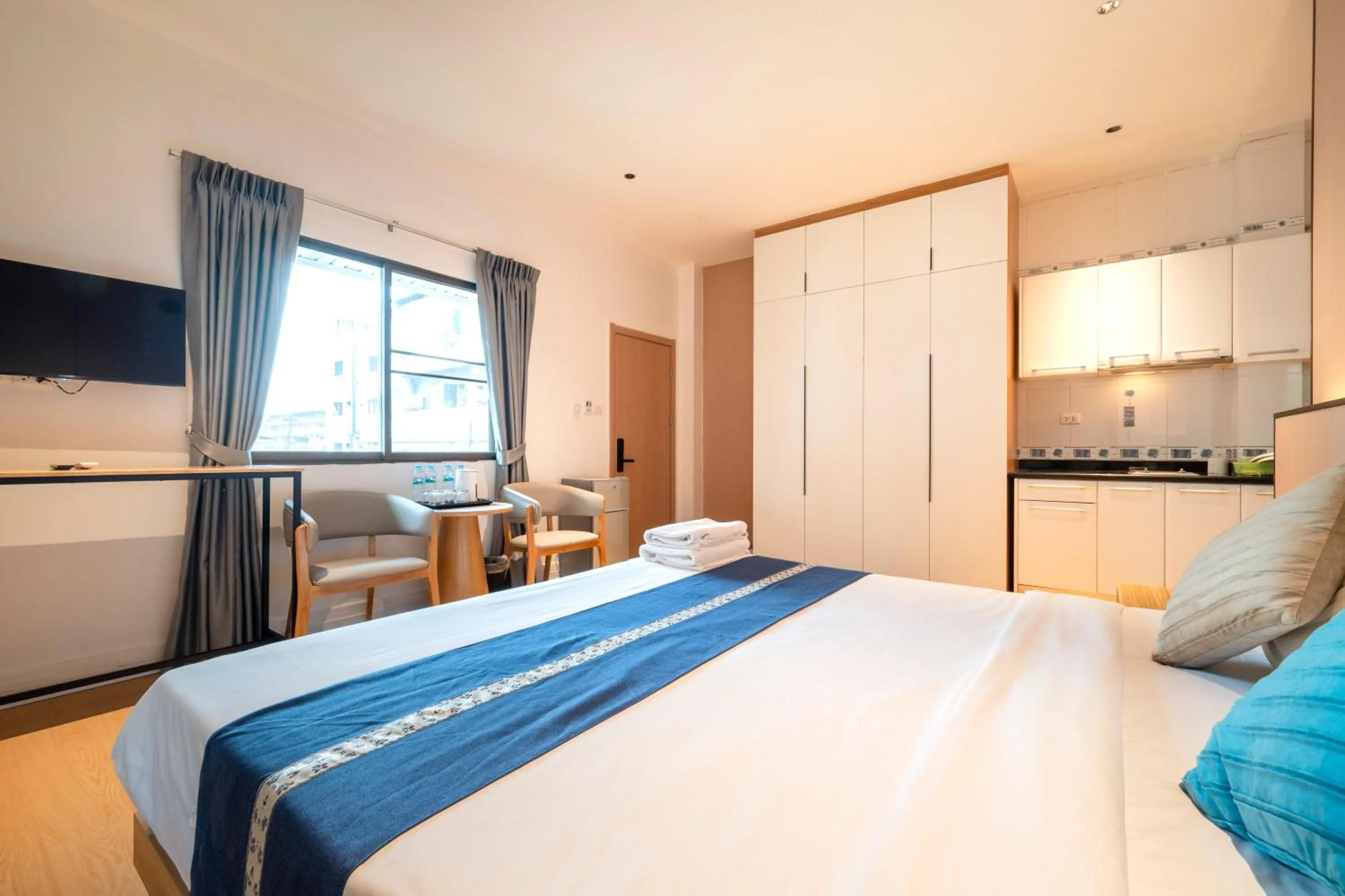 Bed in Selina Place Hotel