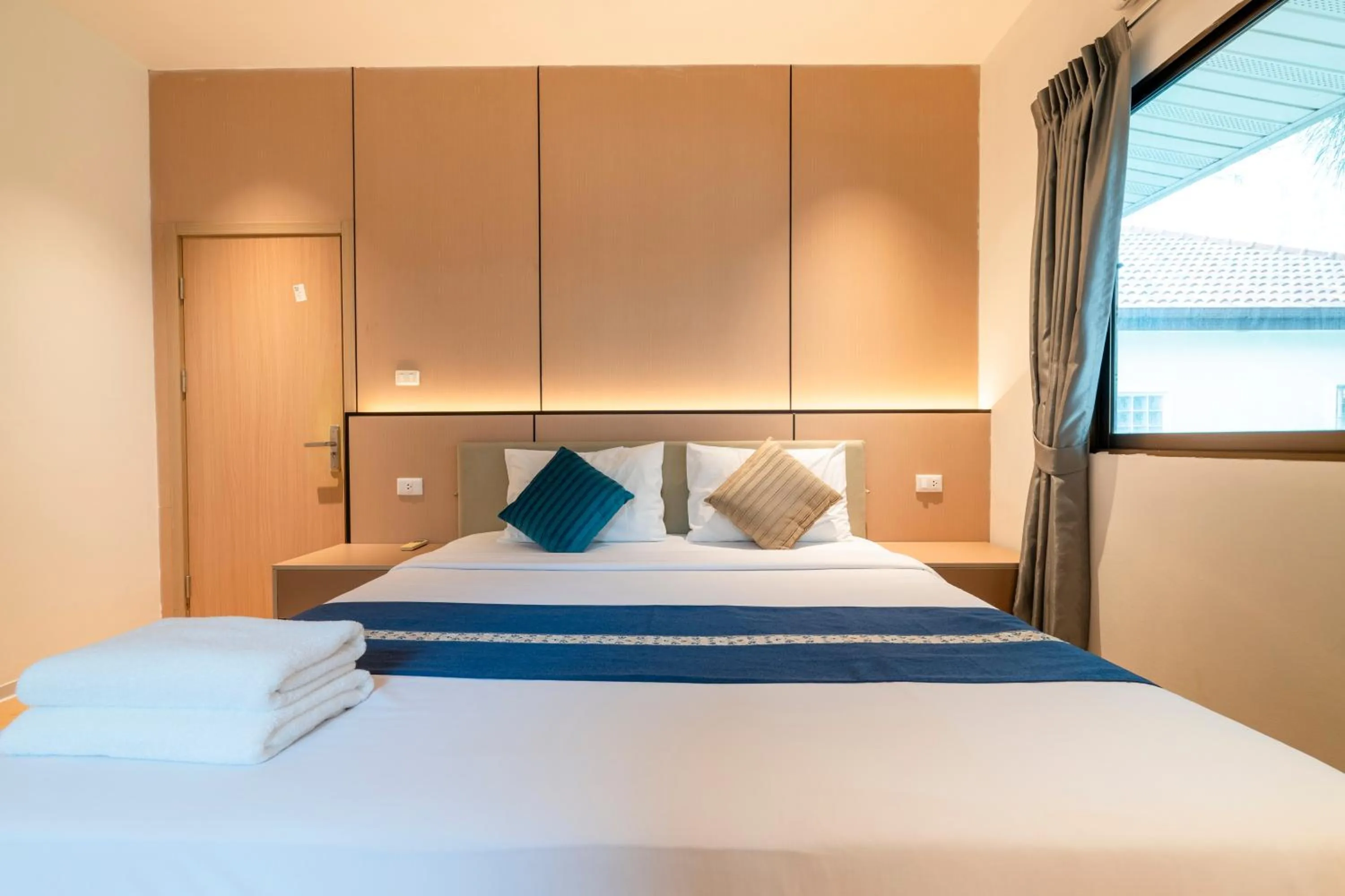 Bed in Selina Place Hotel