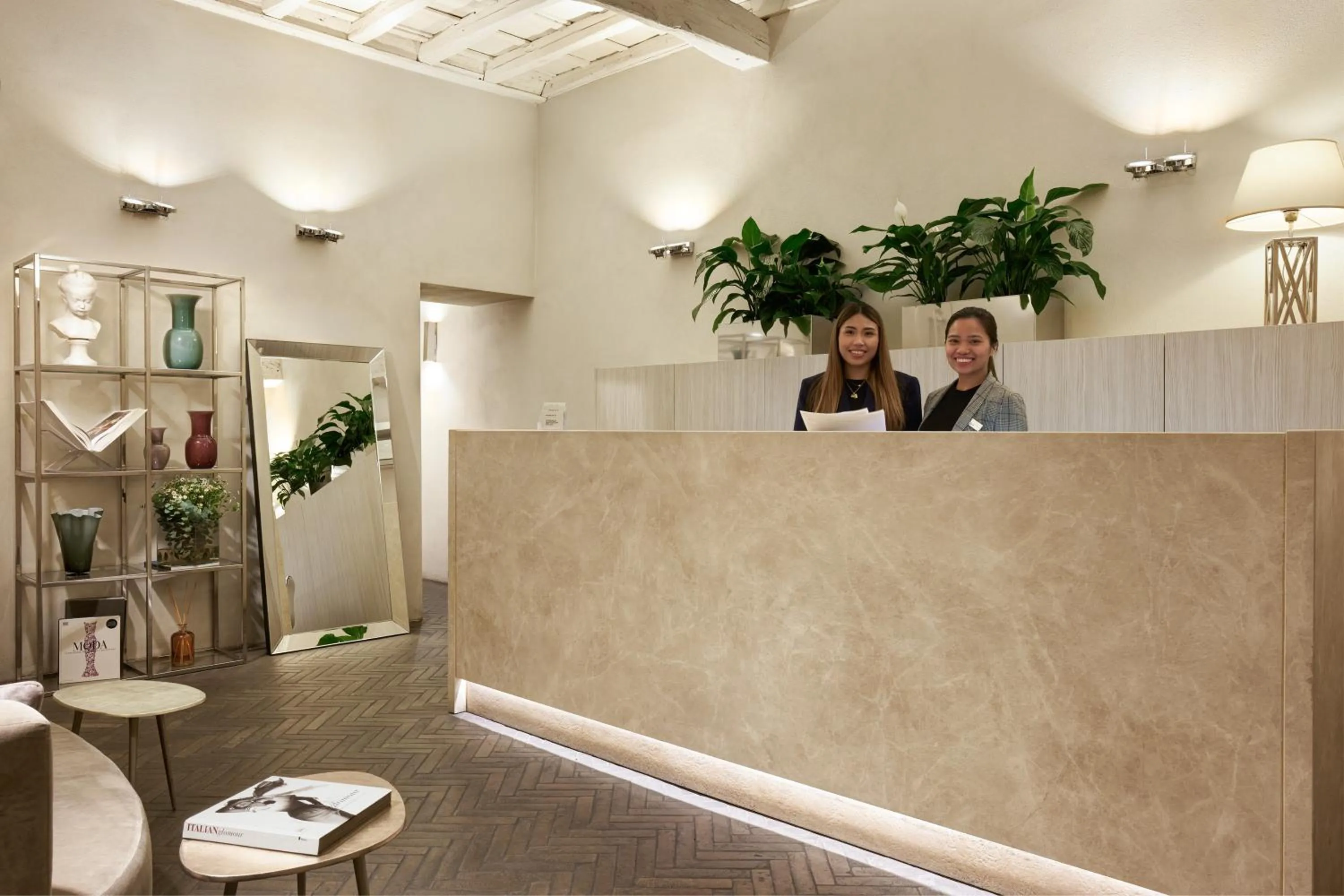 Lobby or reception in Terrace Pantheon Relais