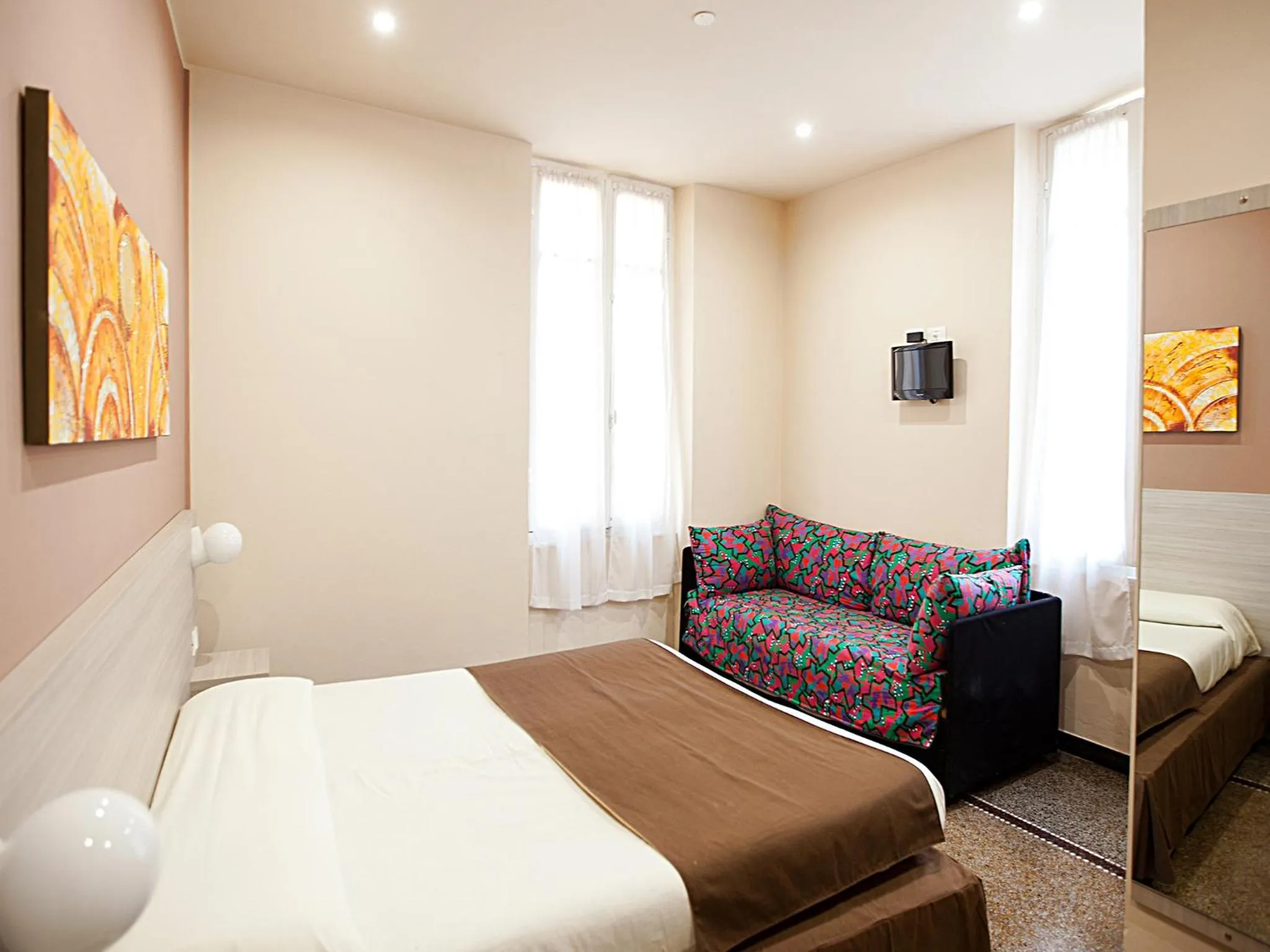 Bedroom in Hotel Ristorante Milton