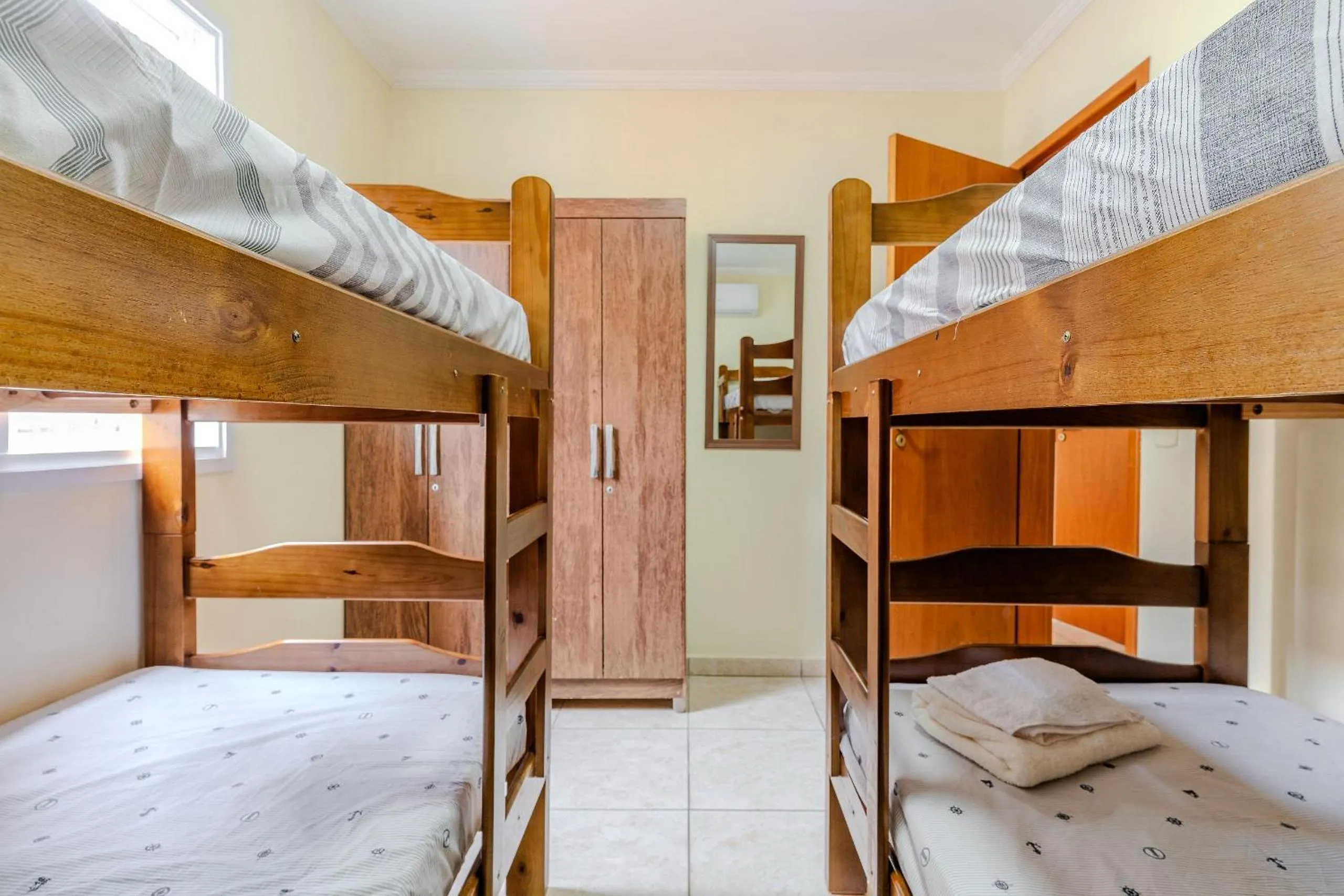 Bed in Lindo Apto em Ubatuba/SP - Toninhas c/Ar