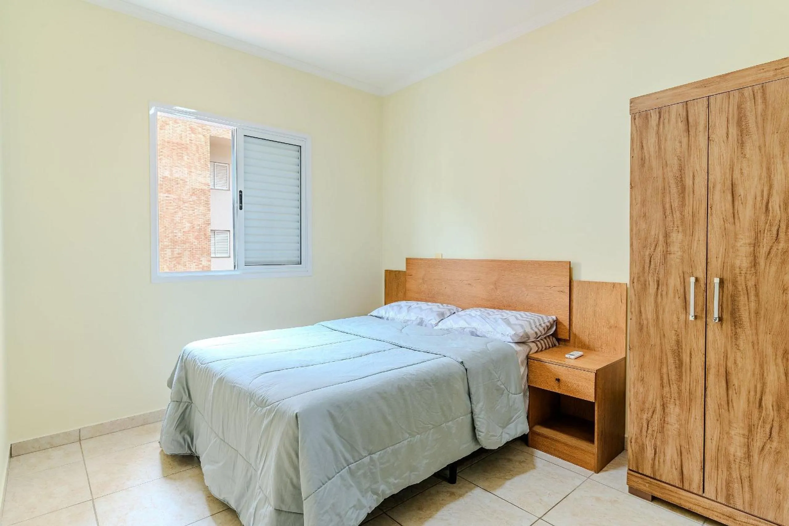 Bed in Lindo Apto em Ubatuba/SP - Toninhas c/Ar