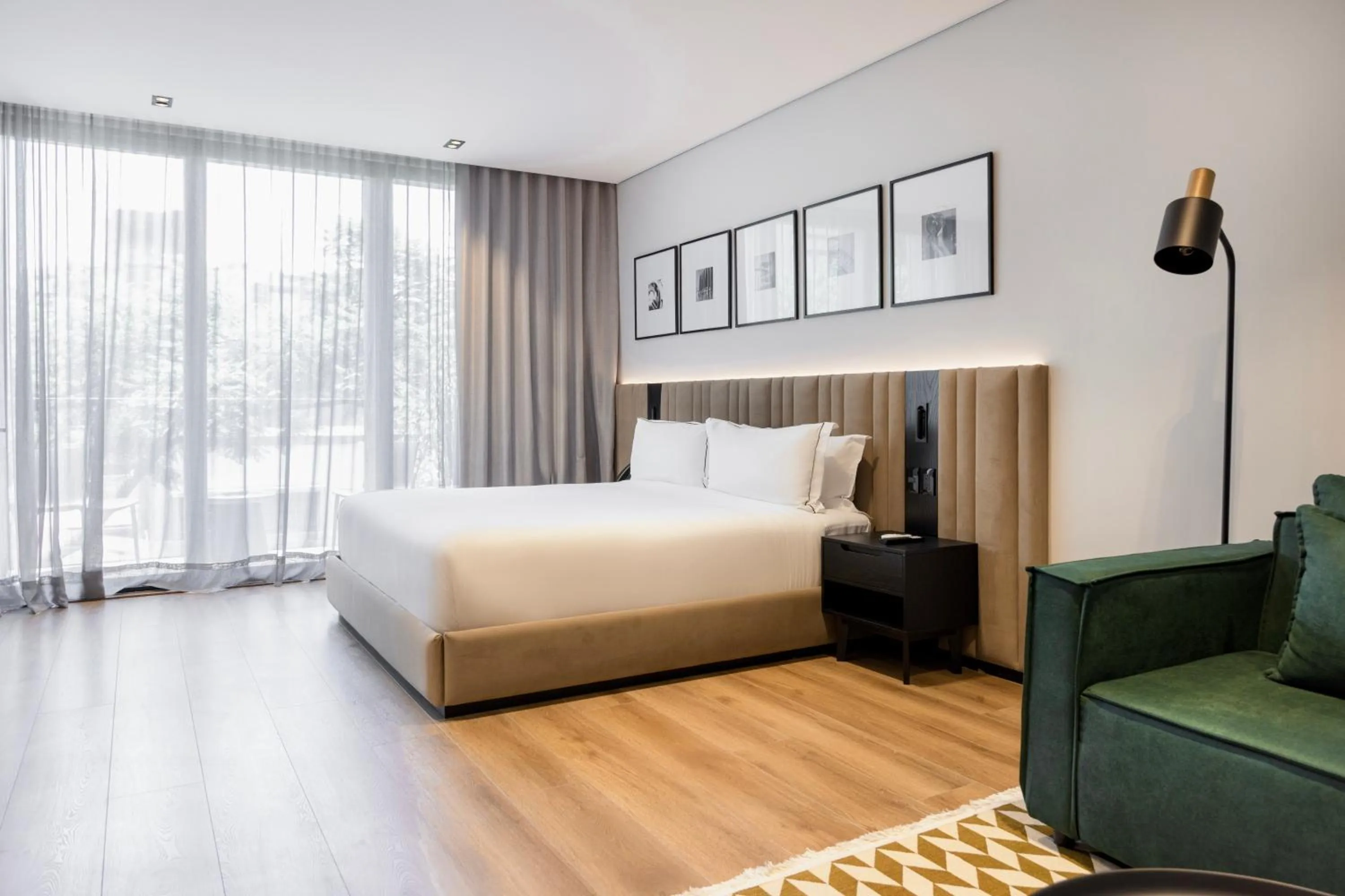 Bed in Vuestro Hotel Boutique