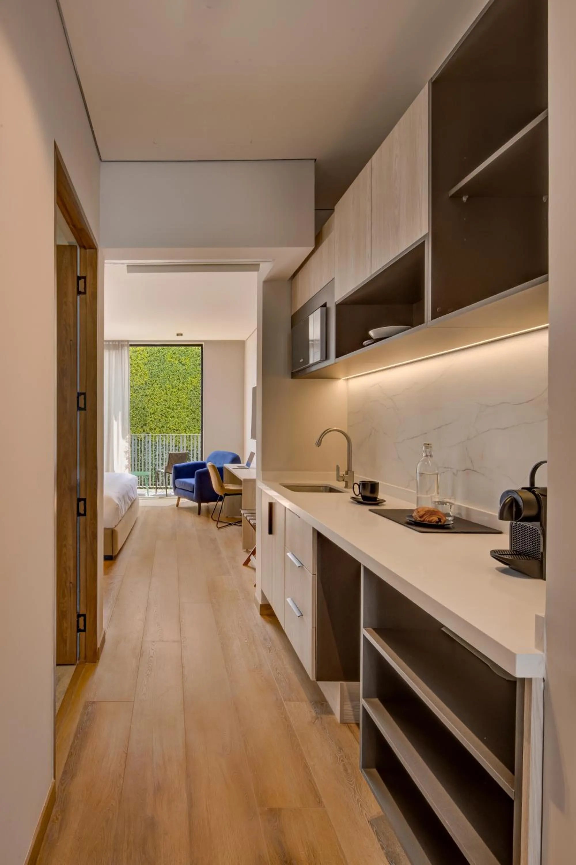 Kitchen or kitchenette in Vuestro Hotel Boutique