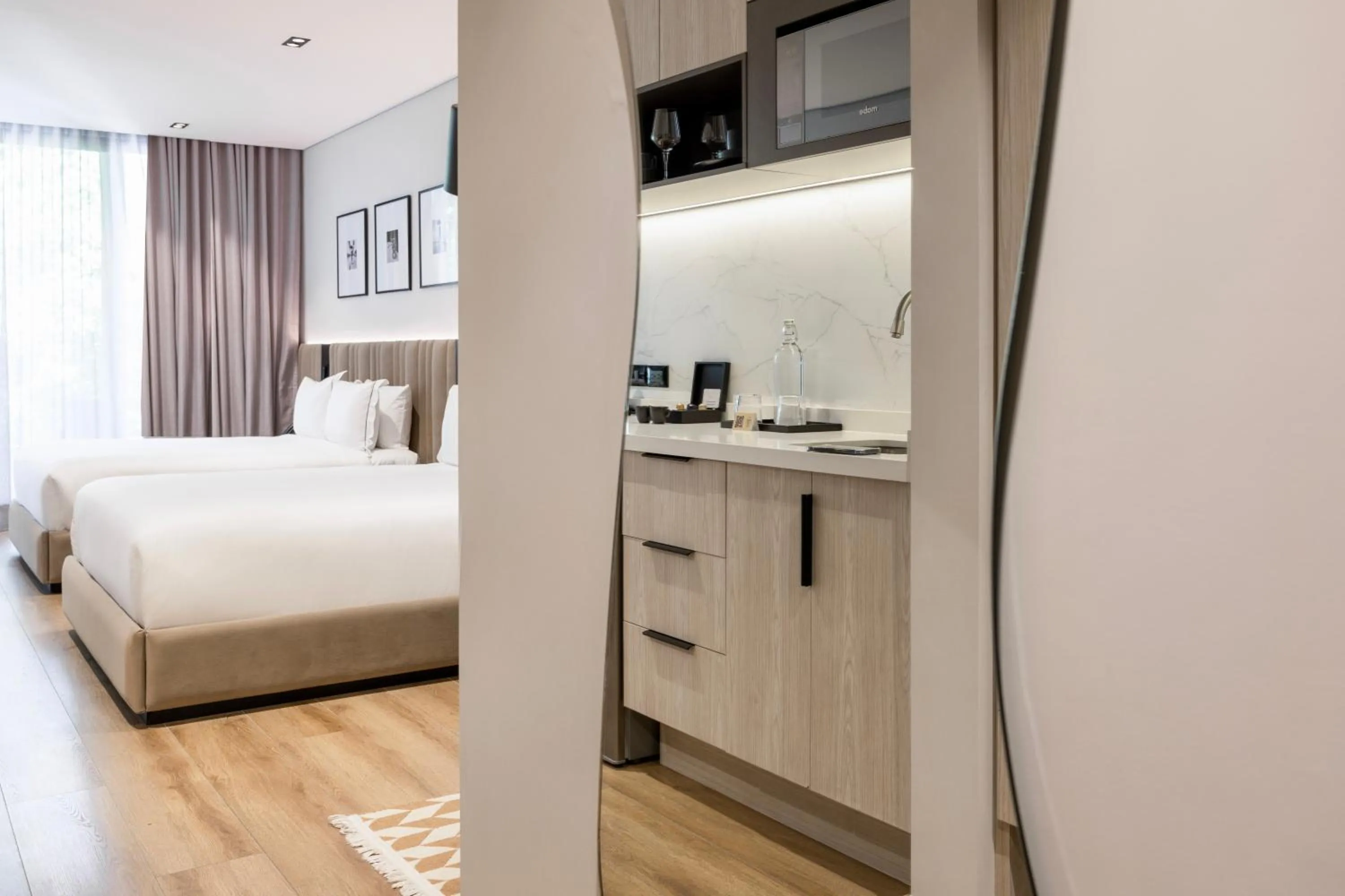 Bed in Vuestro Hotel Boutique