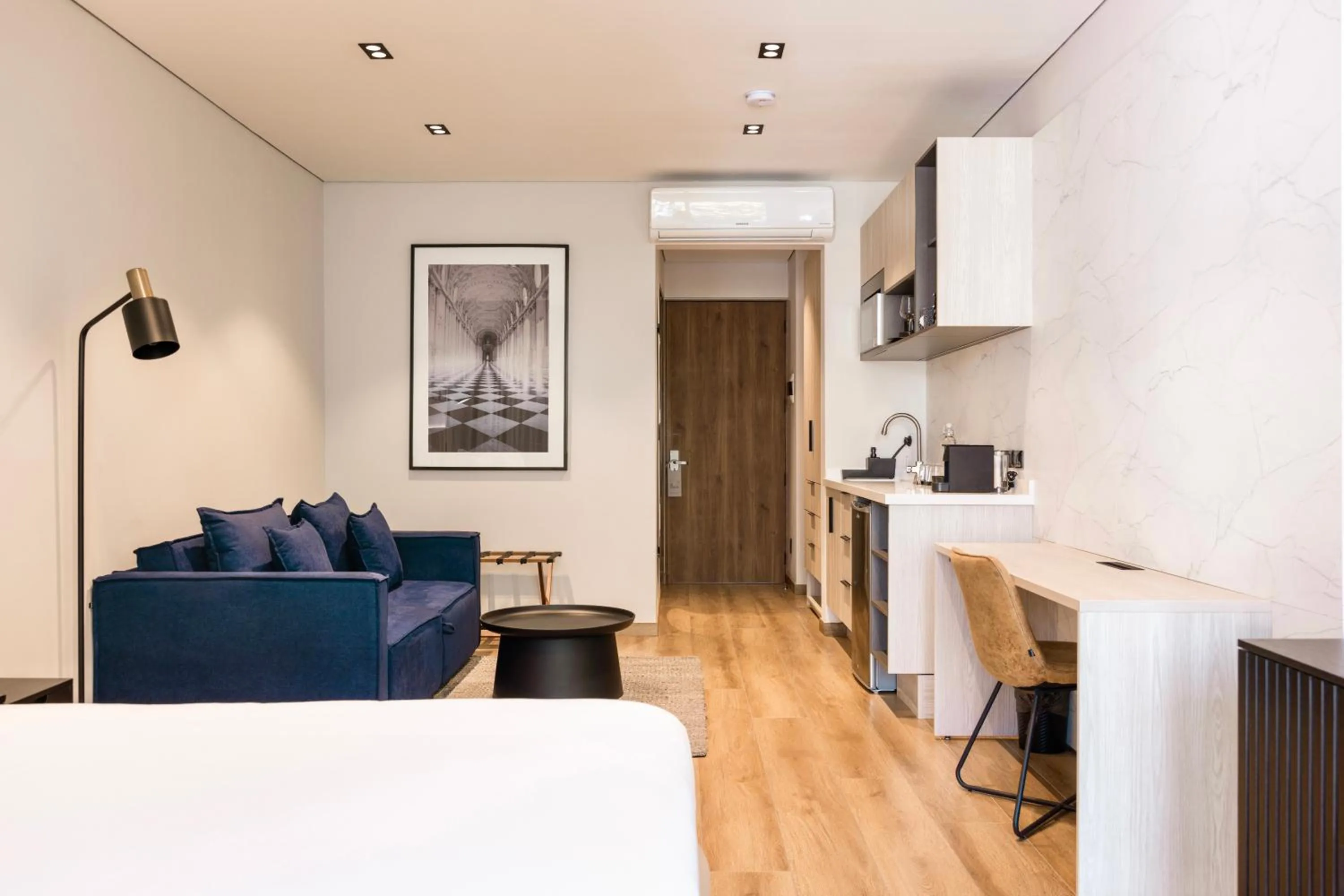 Bed in Vuestro Hotel Boutique