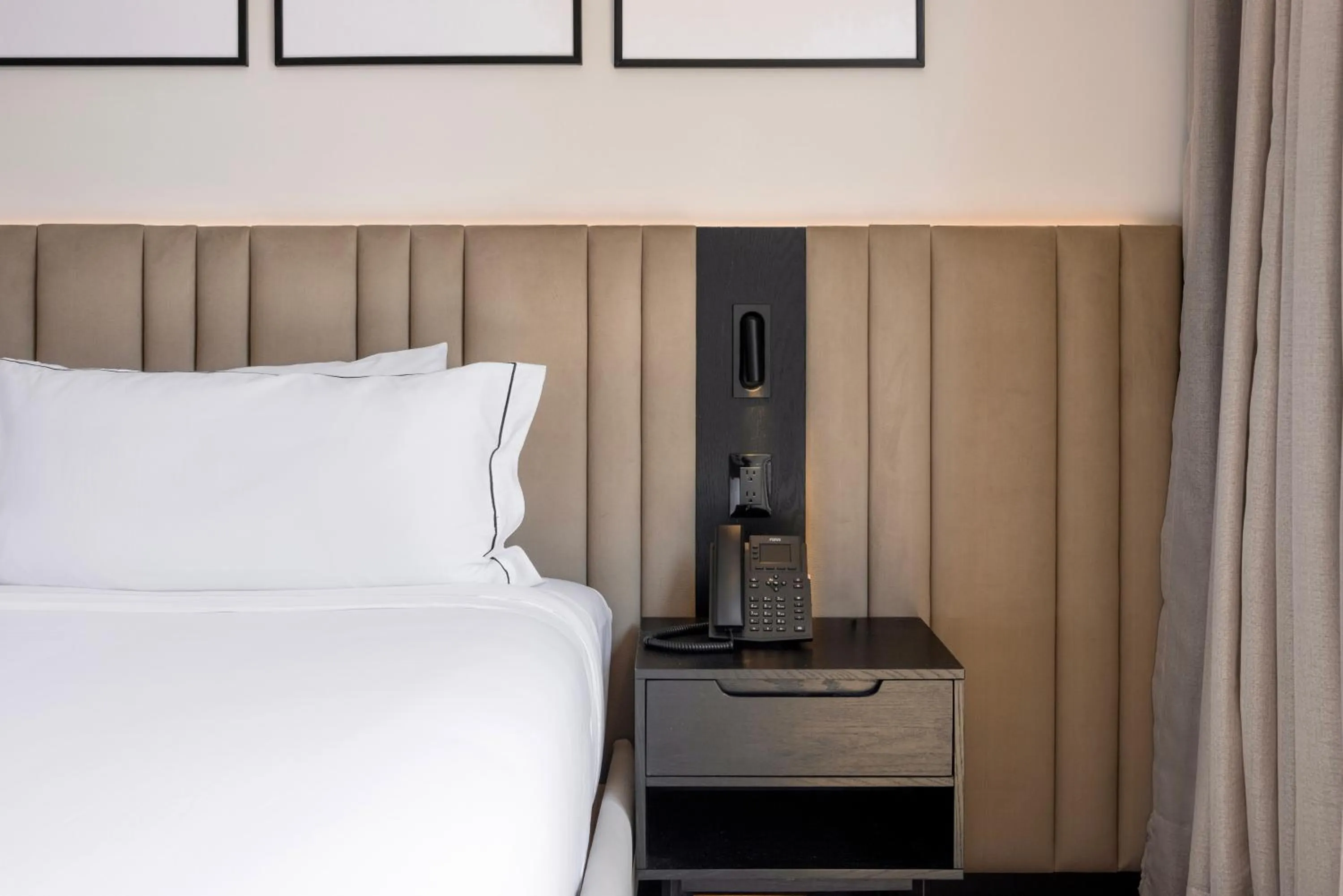 Bed in Vuestro Hotel Boutique