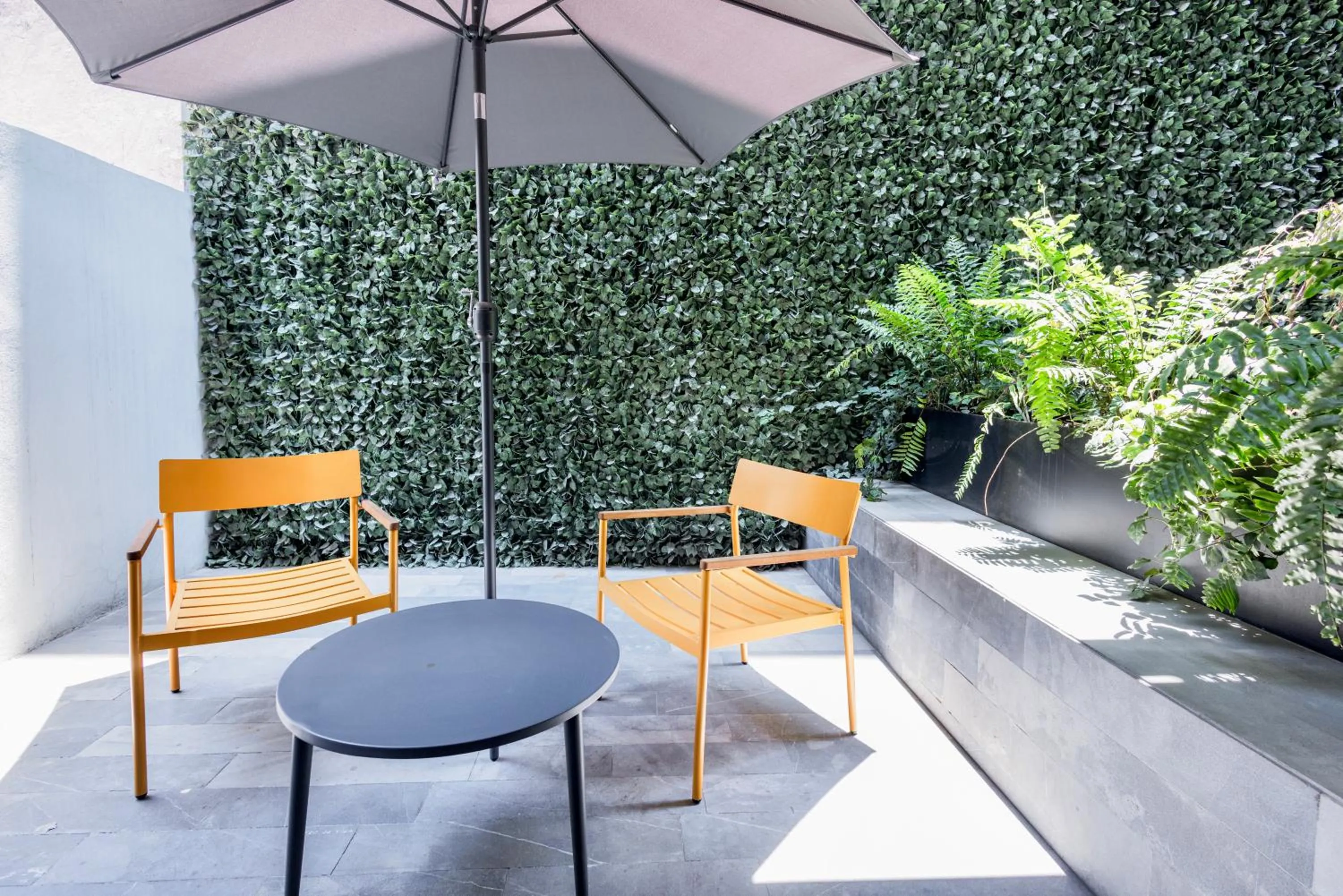 Balcony/Terrace in Vuestro Hotel Boutique