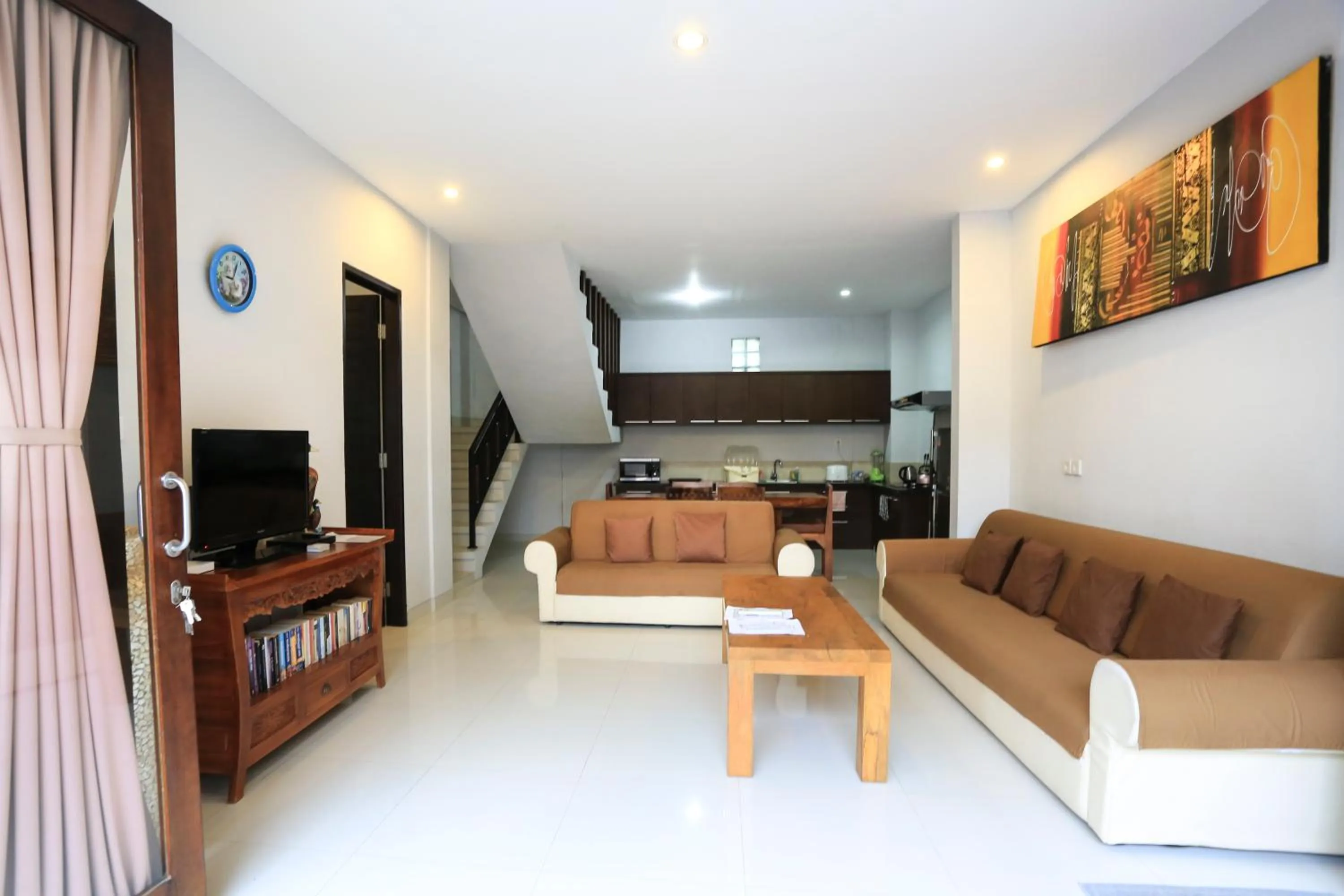 Communal lounge/ TV room in Nyoman Villa Sanur