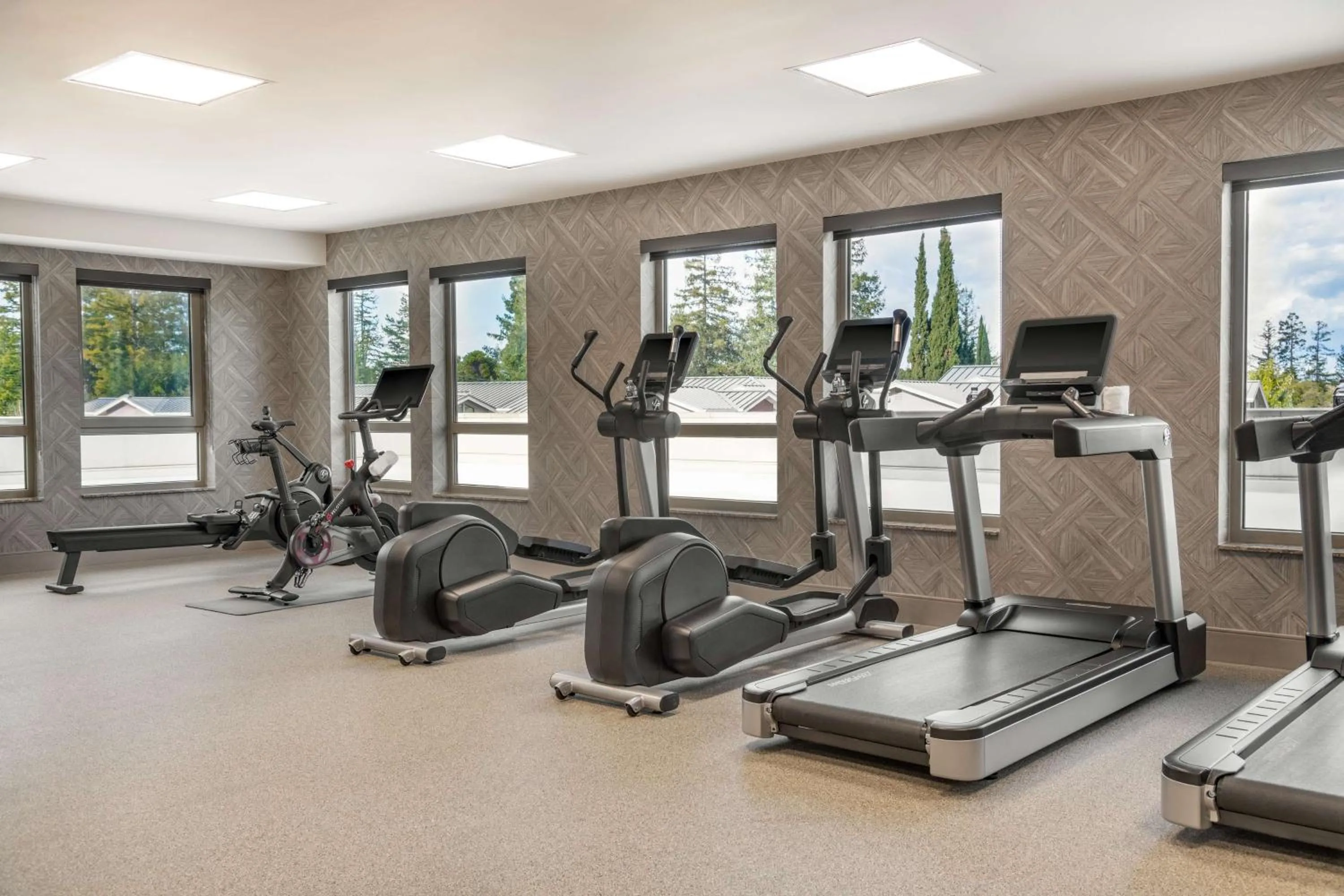 Fitness centre/facilities in Homewood Suites by Hilton Palo Alto
