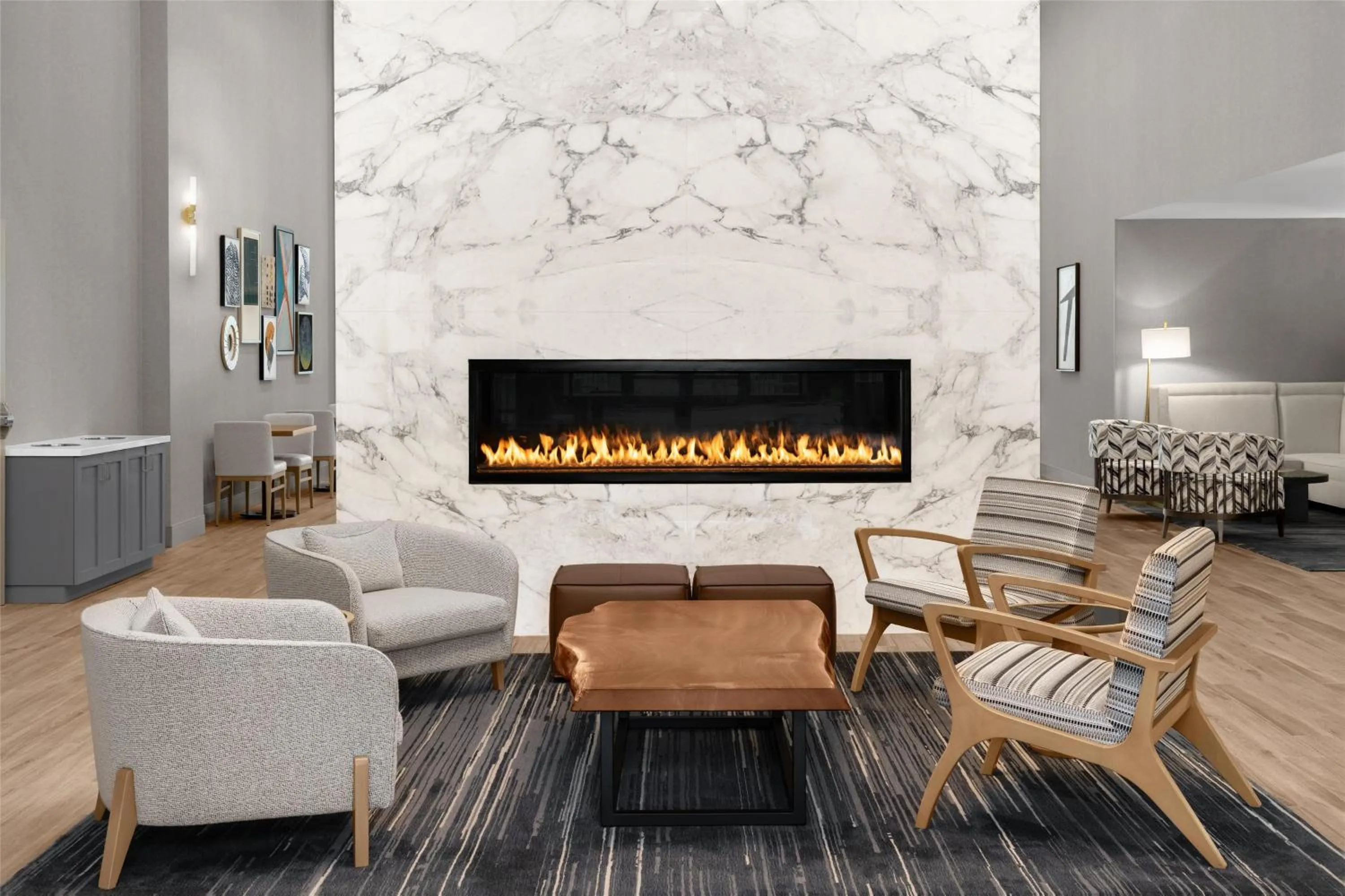 Lobby or reception in Homewood Suites by Hilton Palo Alto