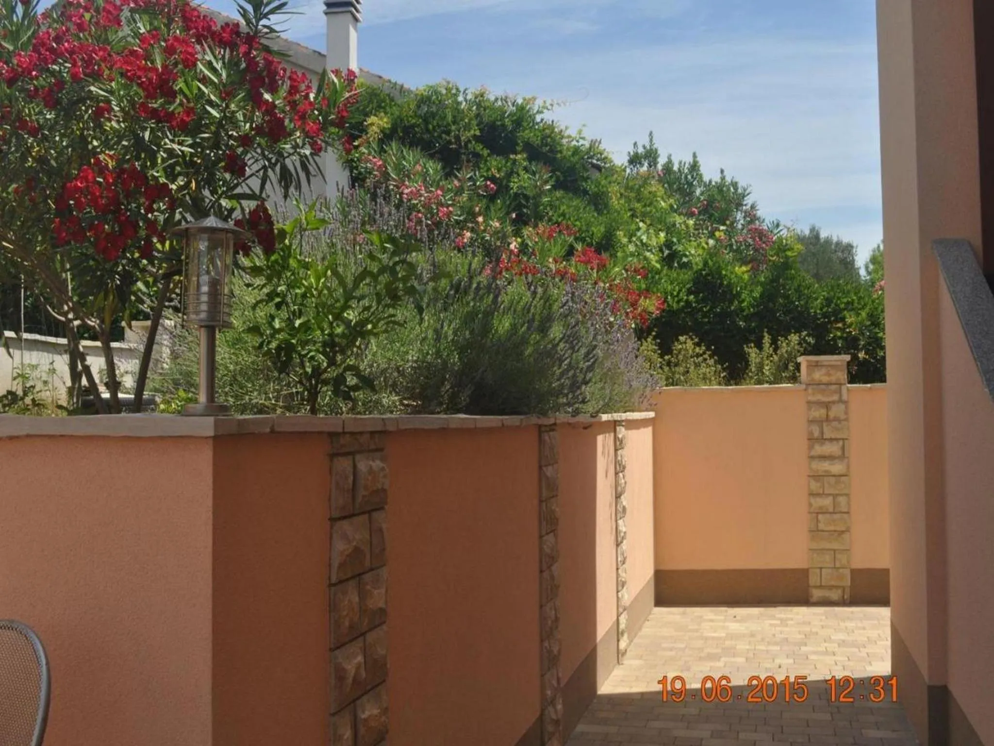 Garden in Apartments Vala