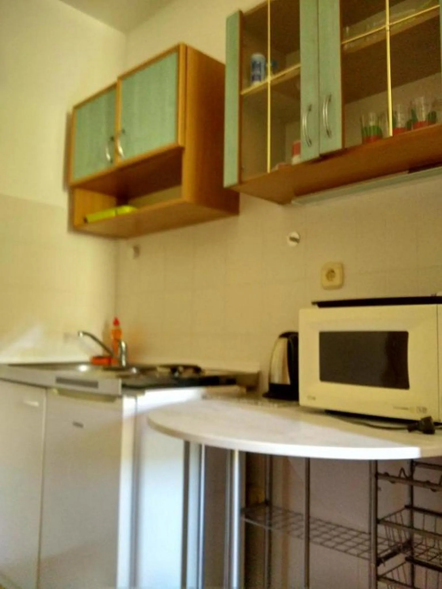 Kitchen or kitchenette in Apartments Vala