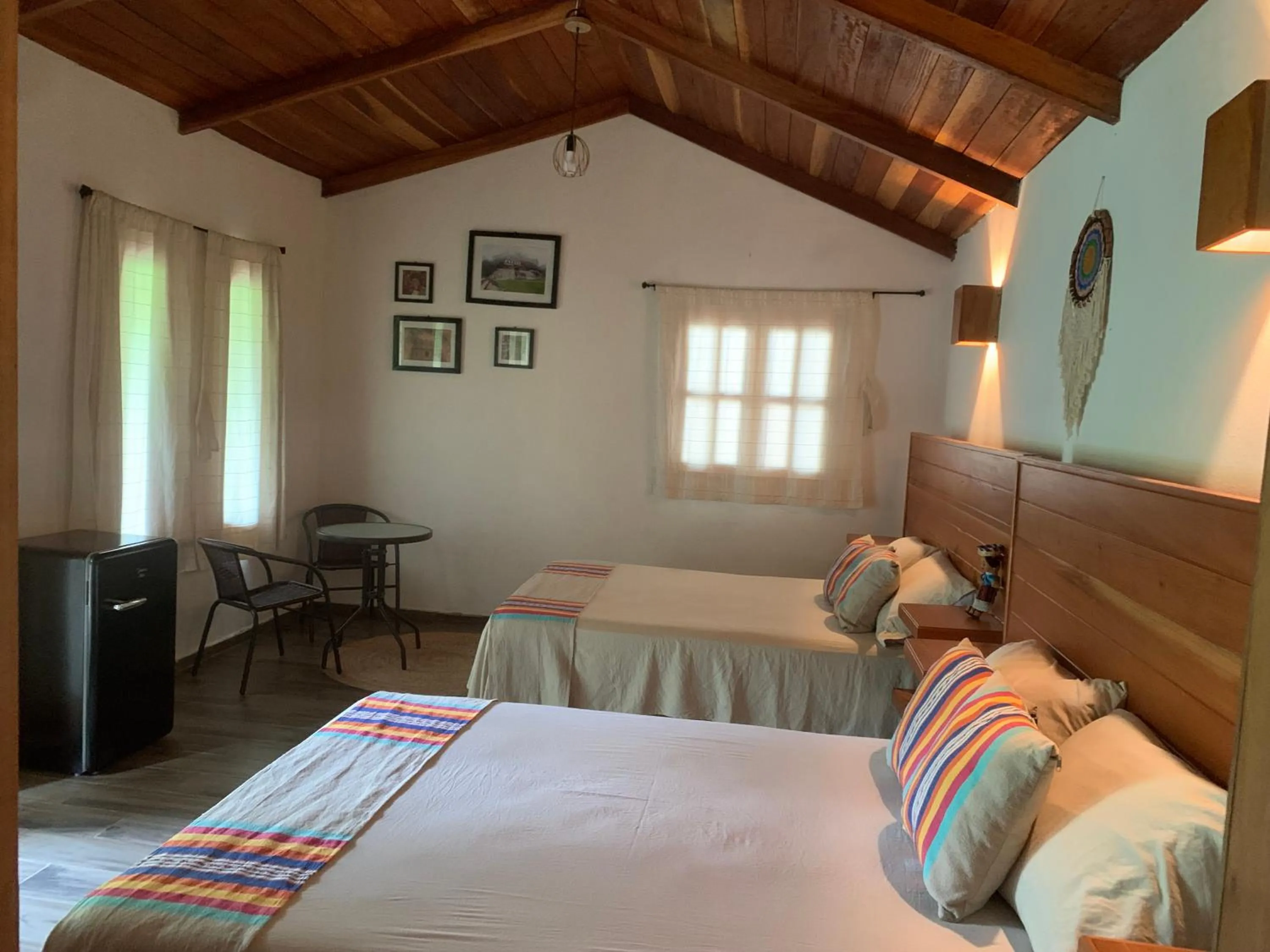 Bed in Hotel Quiloma Ranch