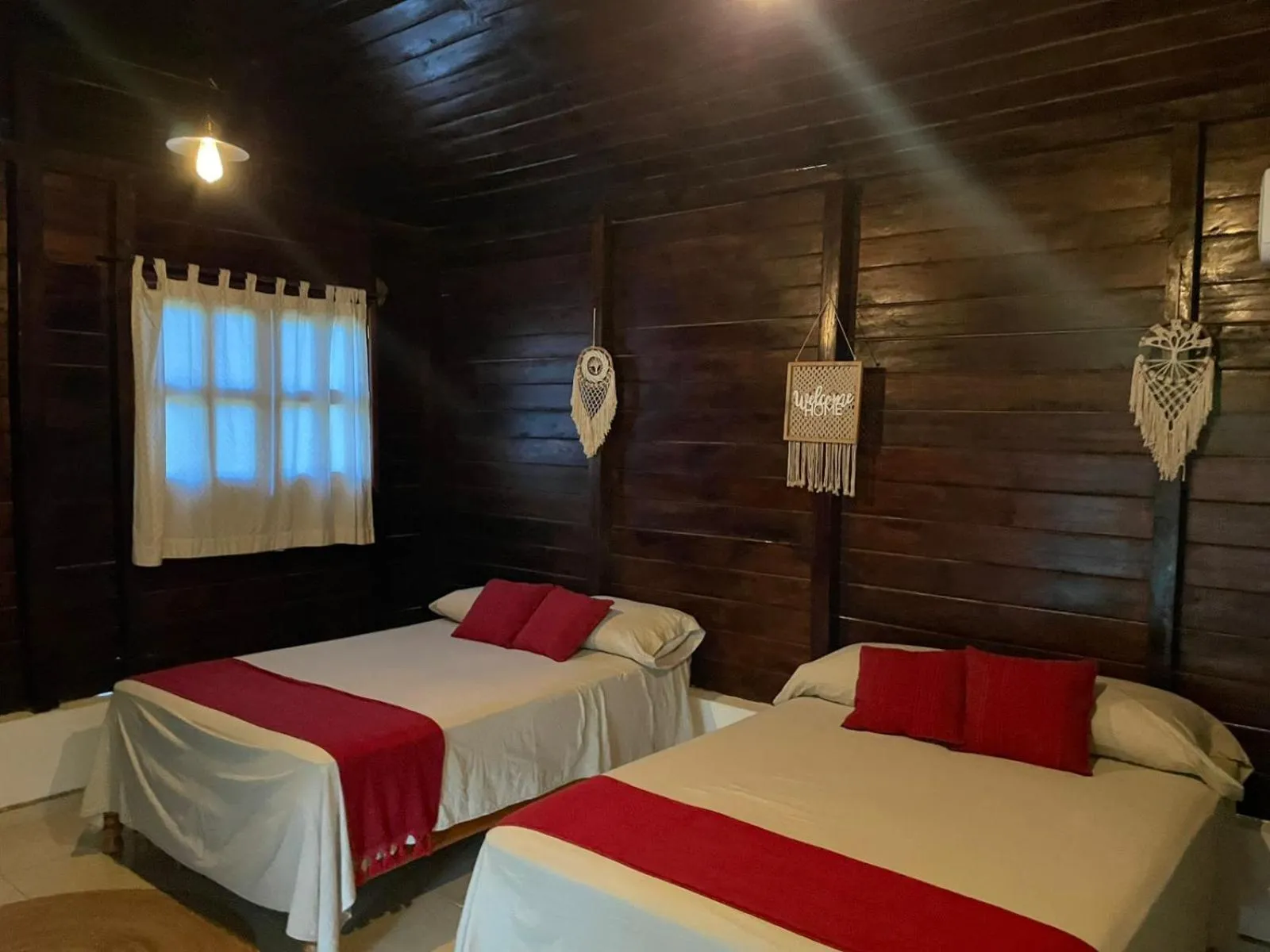 Bed in Hotel Quiloma Ranch