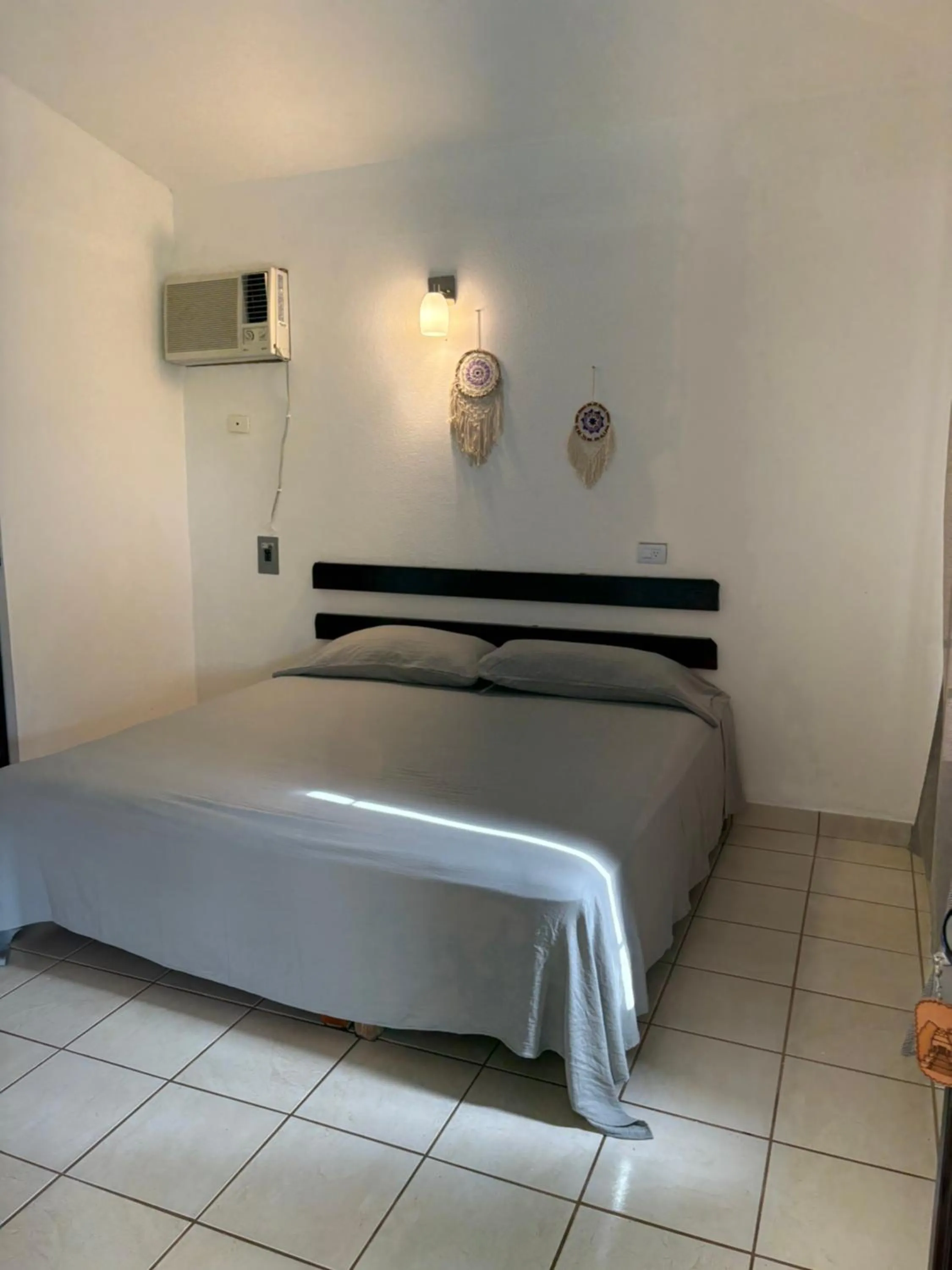 Bed in Hotel Quiloma Ranch