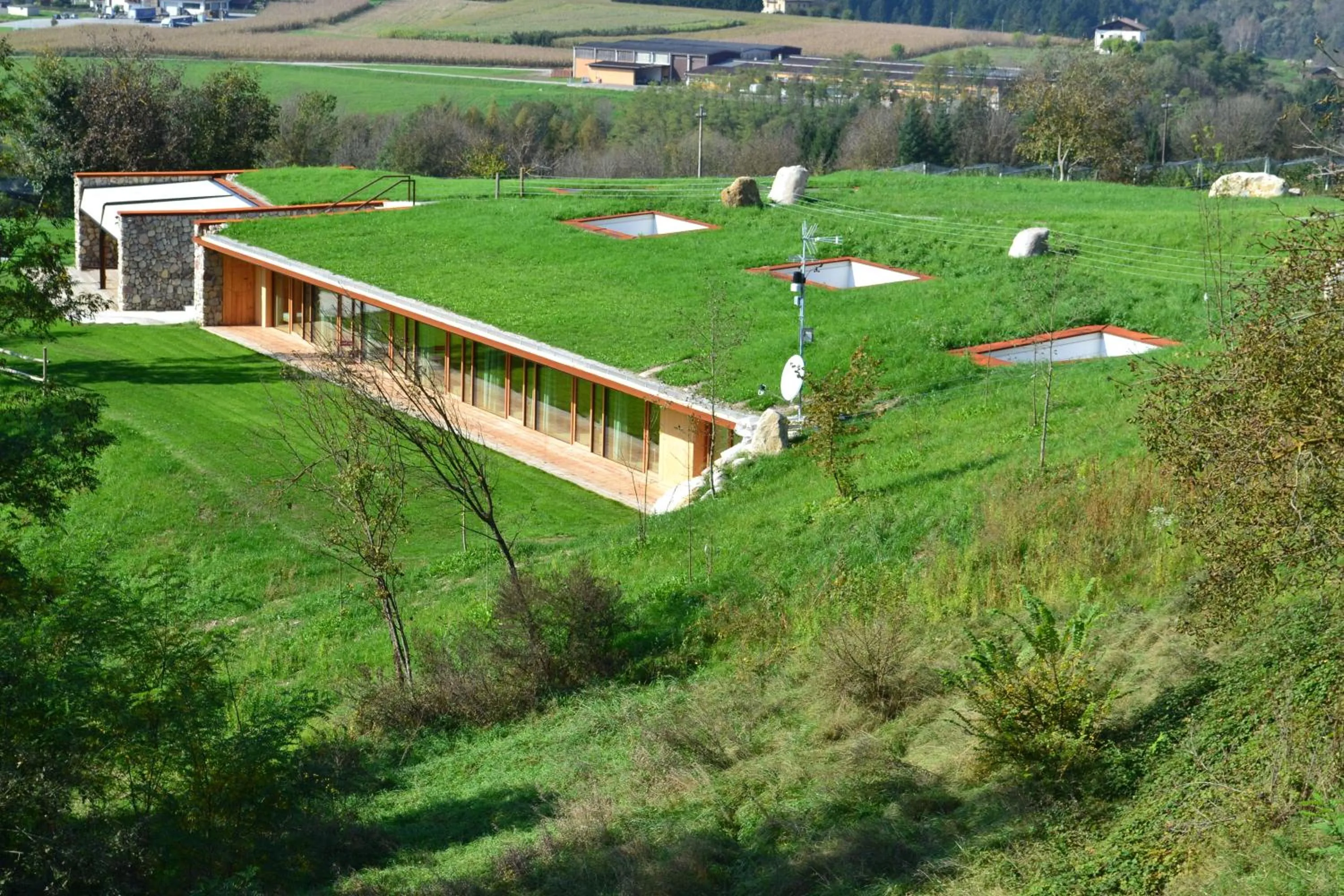 Bird's eye view in Casariga