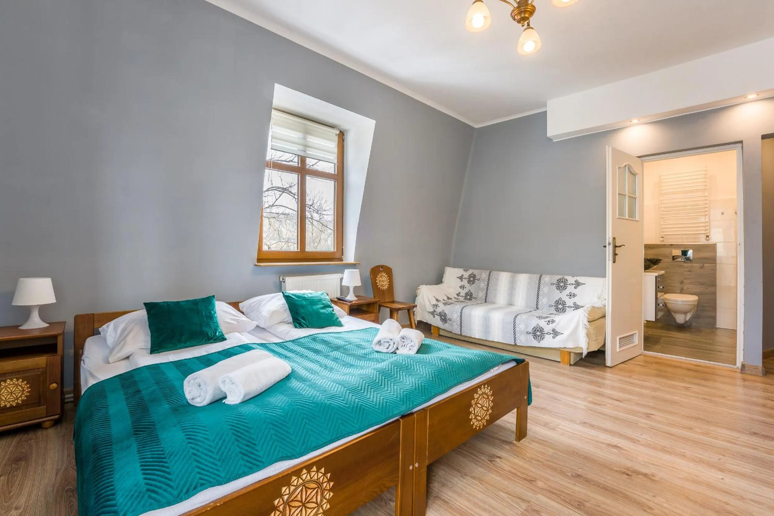 Bed in Willa Zakopiańczyk